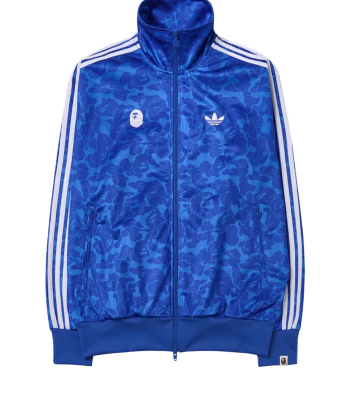 베이프X아디다스 트랙탑 블루 XL 상품이미지3