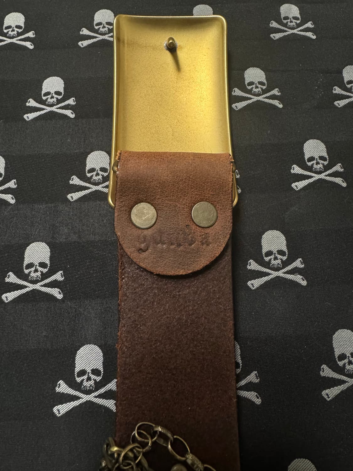 “gunda” Archive chain belt 상품이미지5