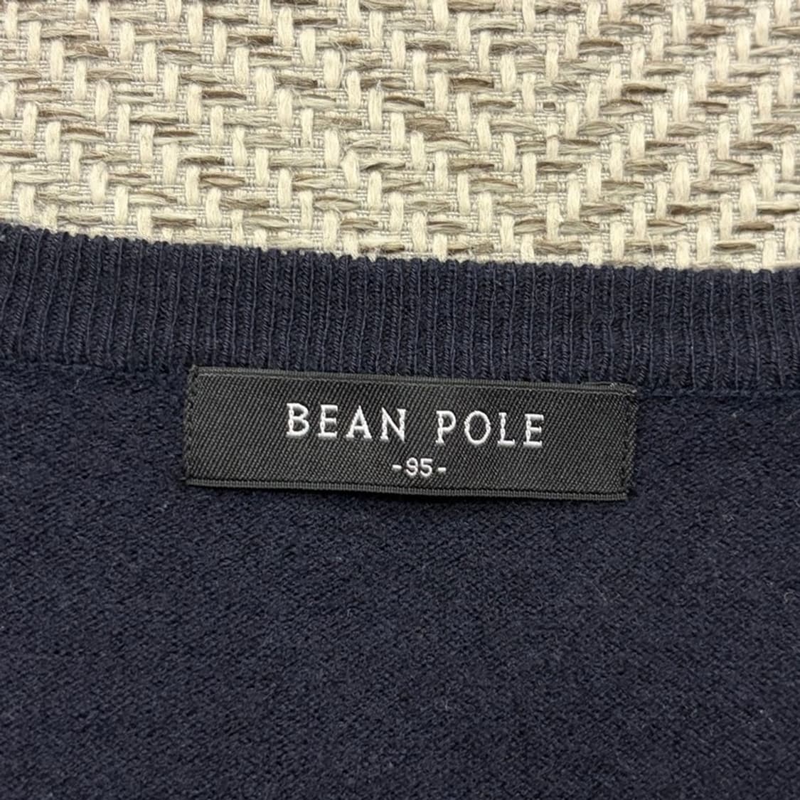 빈폴 아가일 브이넥 니트 v2353 상품이미지5