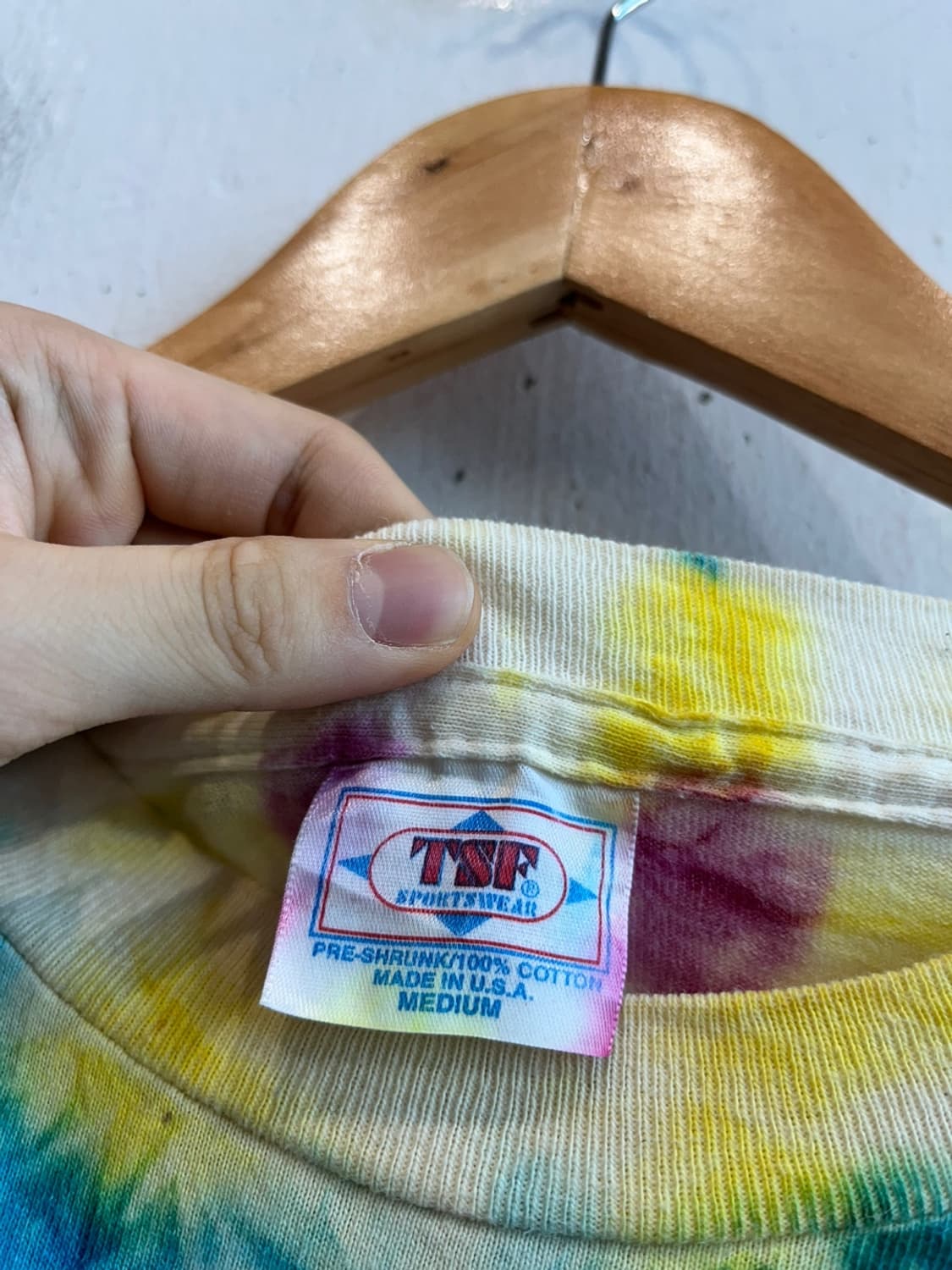 TSF 타이다이 반팔 티셔츠 Made in USA  상품이미지2