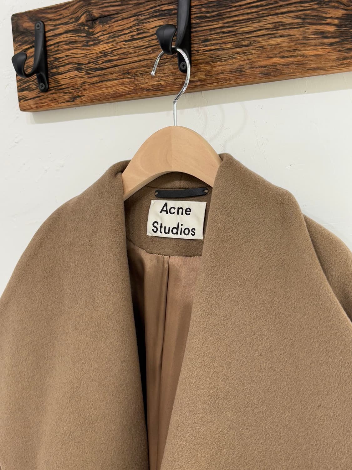 Acne Studio 아크네스튜디오 카멜베이지 숄코트   상품이미지7