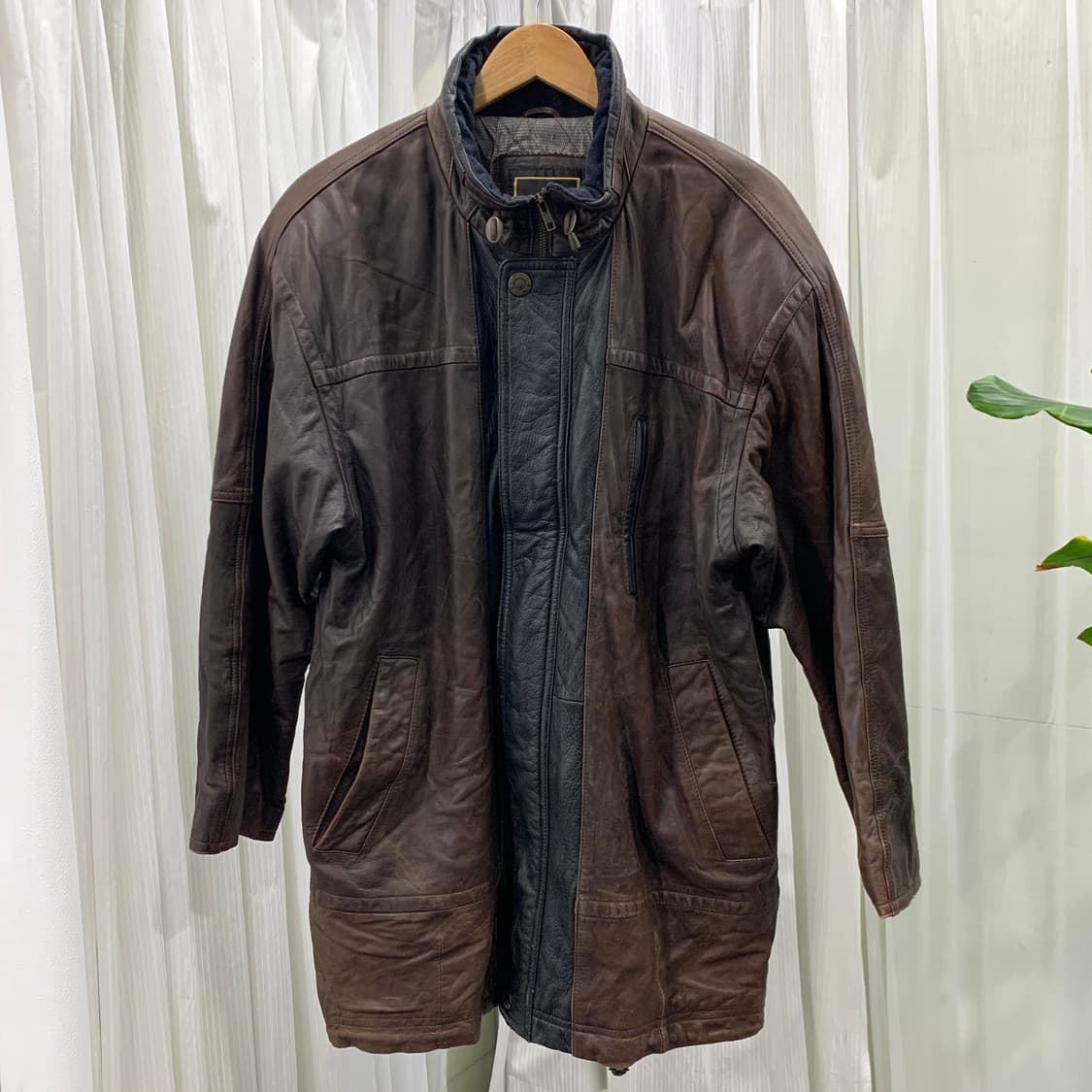 일본 빈티지 HUMPHREY BOGART 사슴 가죽 자켓 1739 상품이미지1