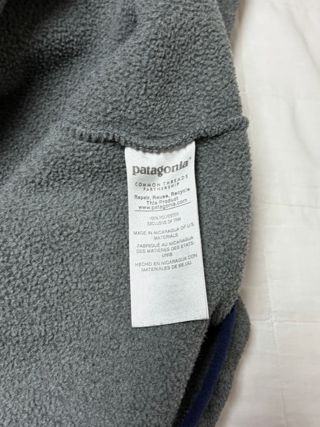 파타고니아 신칠라 니켈그레이 M 상품이미지3