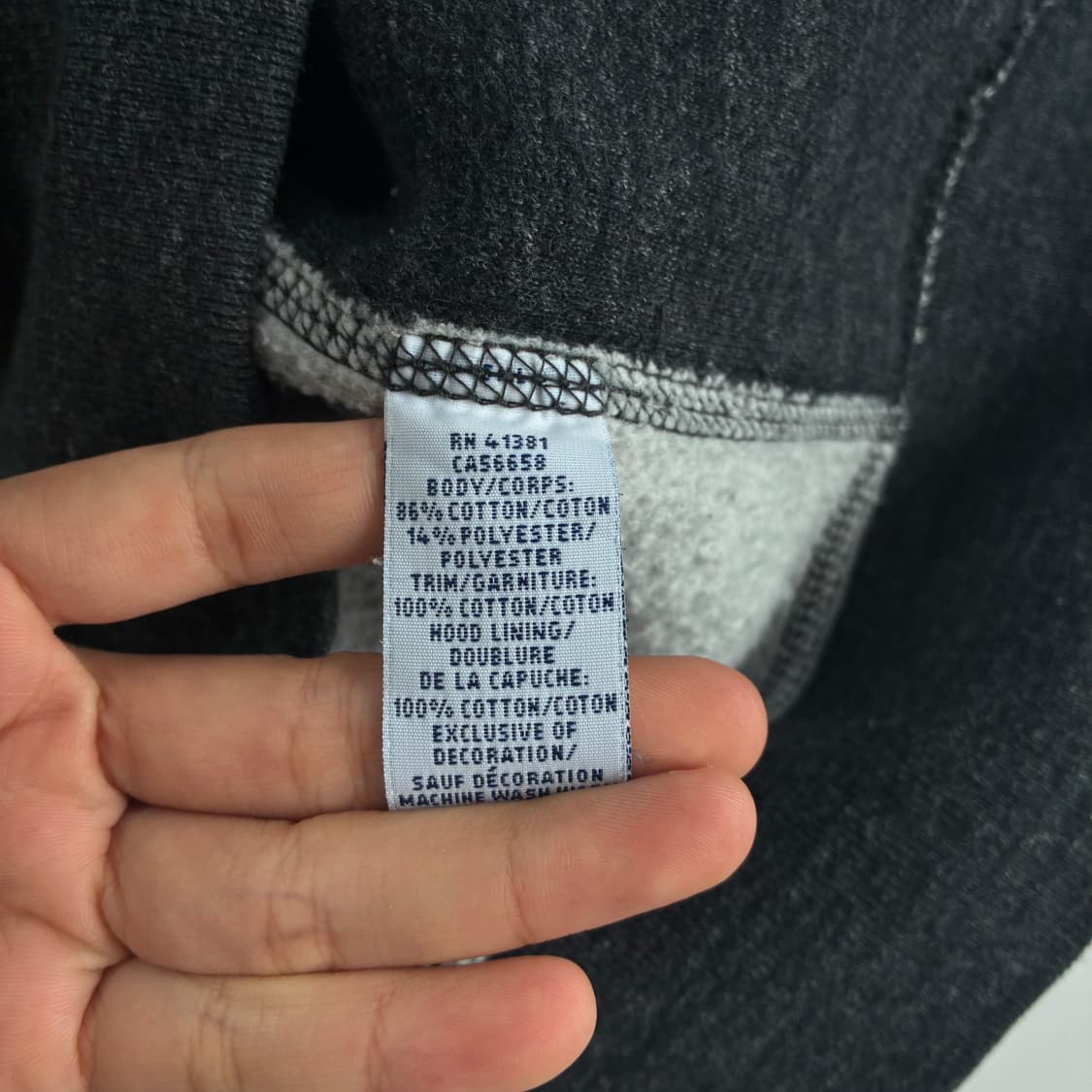 Polo 폴로 랄프로렌 신형 다크그레이 써멀 후드집업 상품이미지6