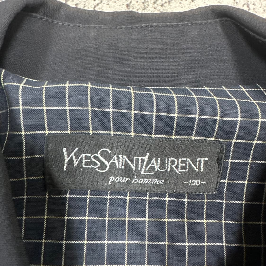 ✨ (바배) YSL 입생로랑 블루종 자켓  상품이미지3