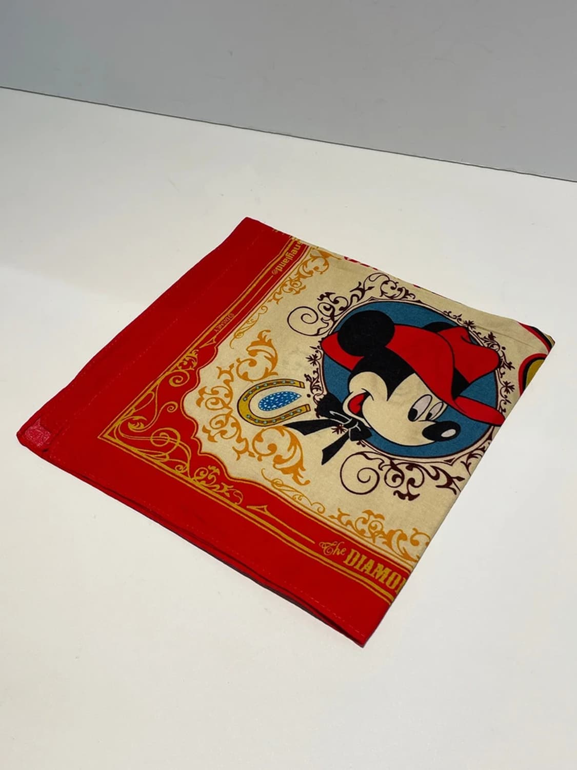 디즈니 미키마우스 00's 재팬 쁘띠 반다나 손수건 A1364 상품이미지1