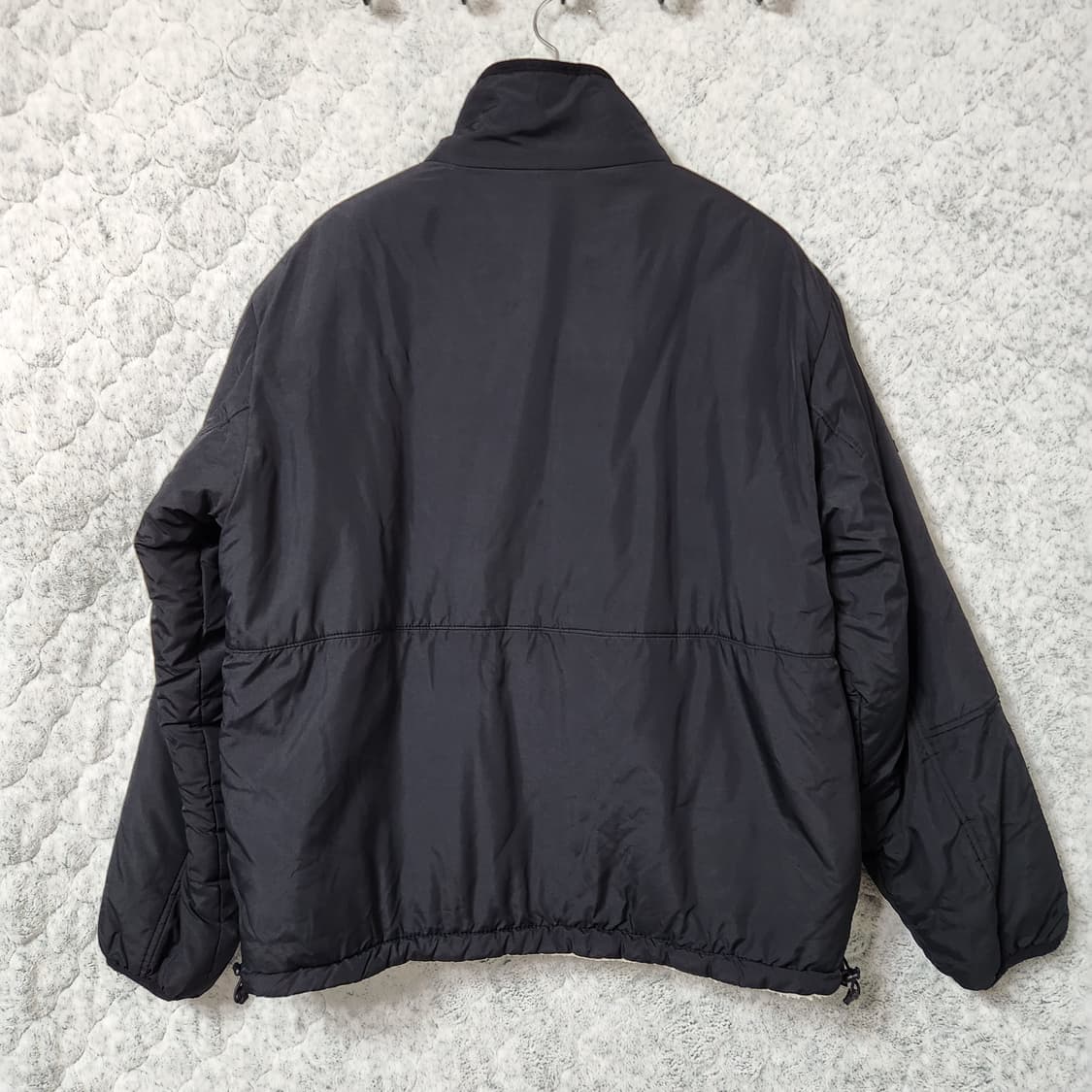 H383 [XL] 커버낫 양면 뽀글이 패딩 점퍼
 상품이미지4