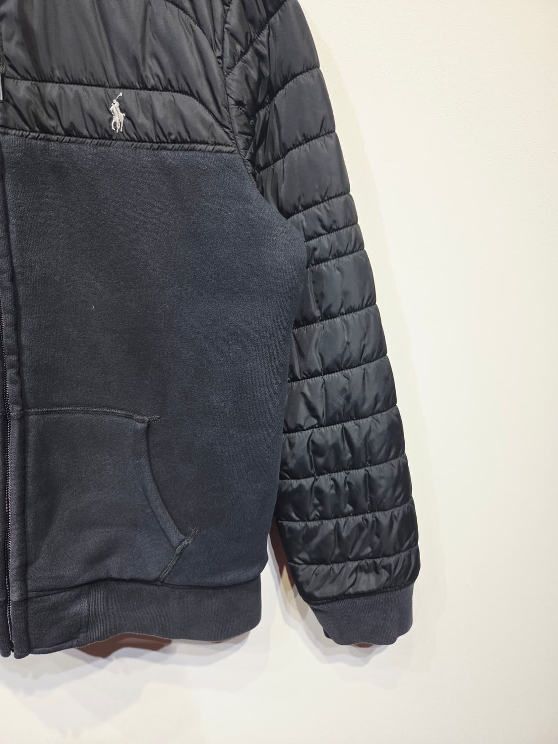 폴로 랄프로렌 하이브리드 패딩 후드 집업 자켓 상품이미지5