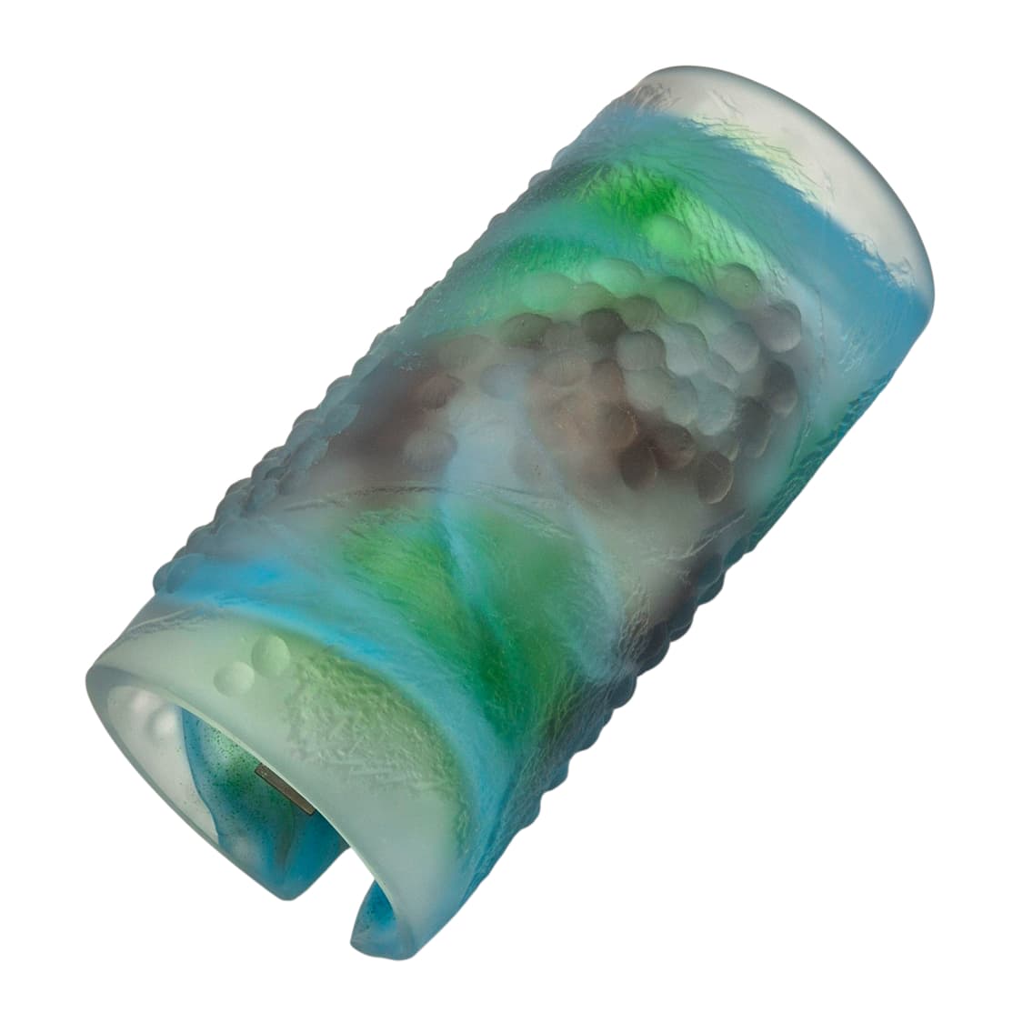 70s 이와타 아트글라스 포도 마블 기둥 램프 상품이미지6