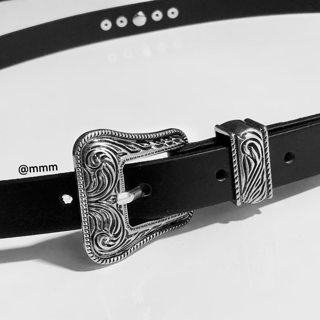 [Unisex] 터키석 찡 웨스턴 벨트 상품이미지8