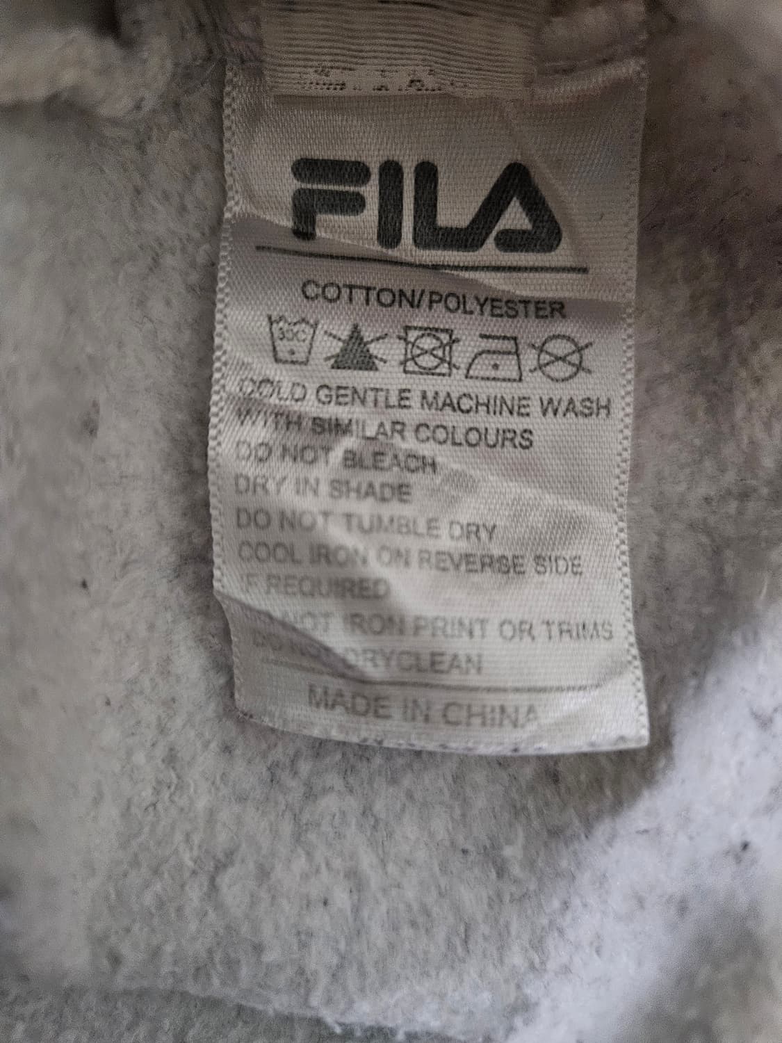 필라(FILA) 오리지널 1911 로고 후드티 (L사이즈) 상품이미지4