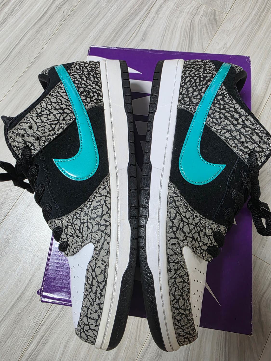 [275] 나이키 sb 덩크로우 프로 클리어 제이드  상품이미지8