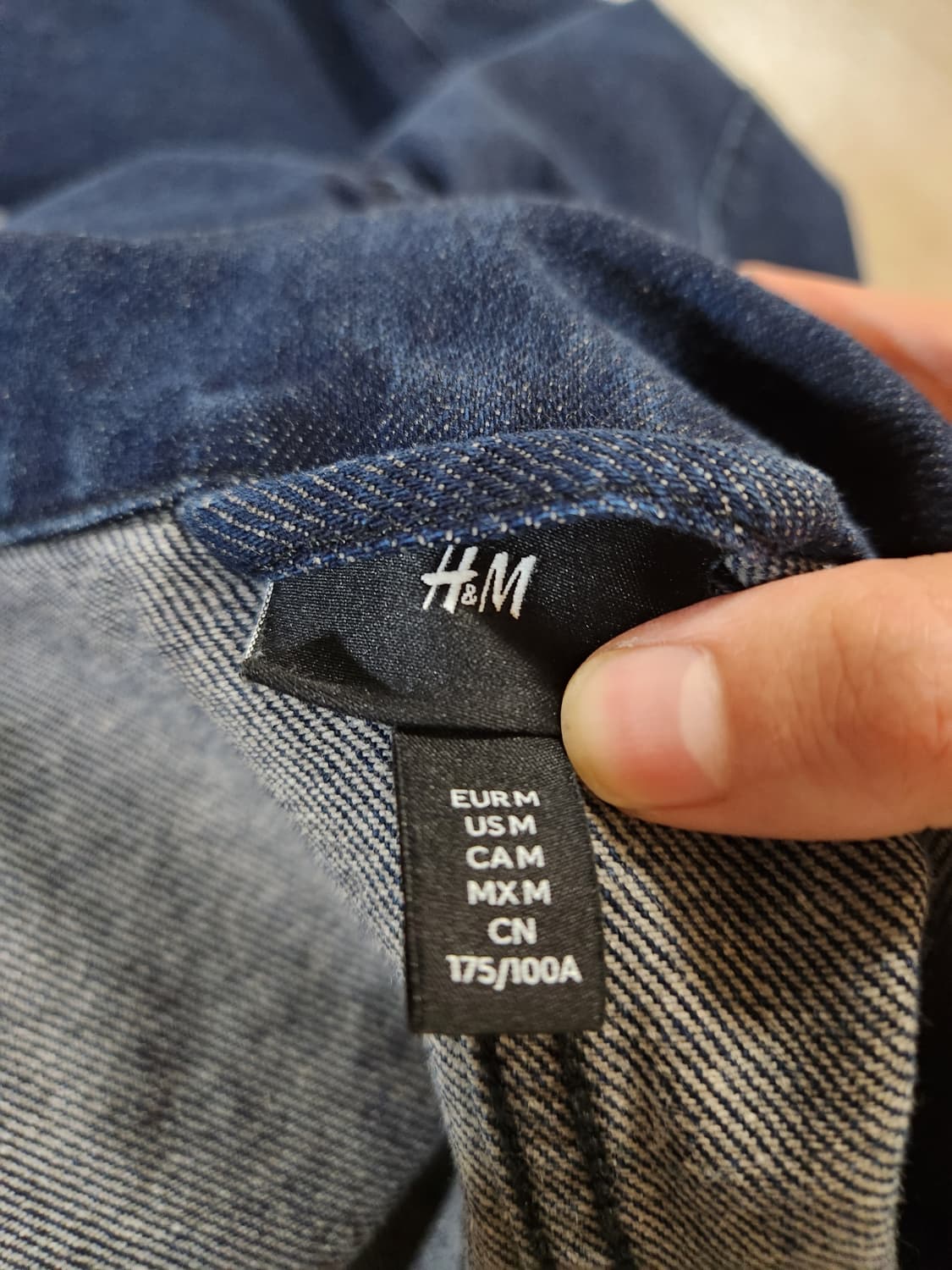 H&m 청자켓 상품이미지1