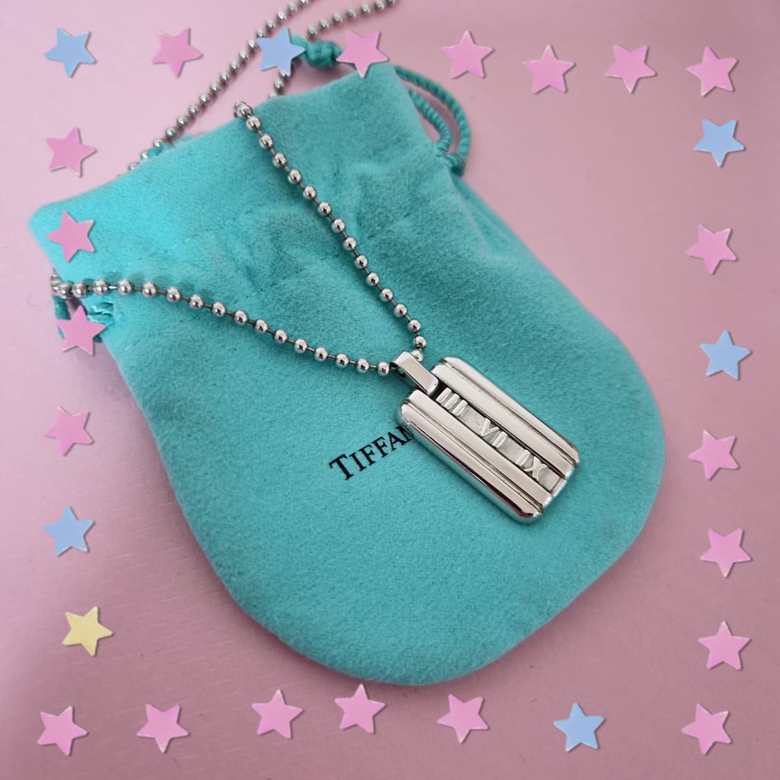 티파니앤코 한정판 태그 목걸이 팝니다 상품이미지1