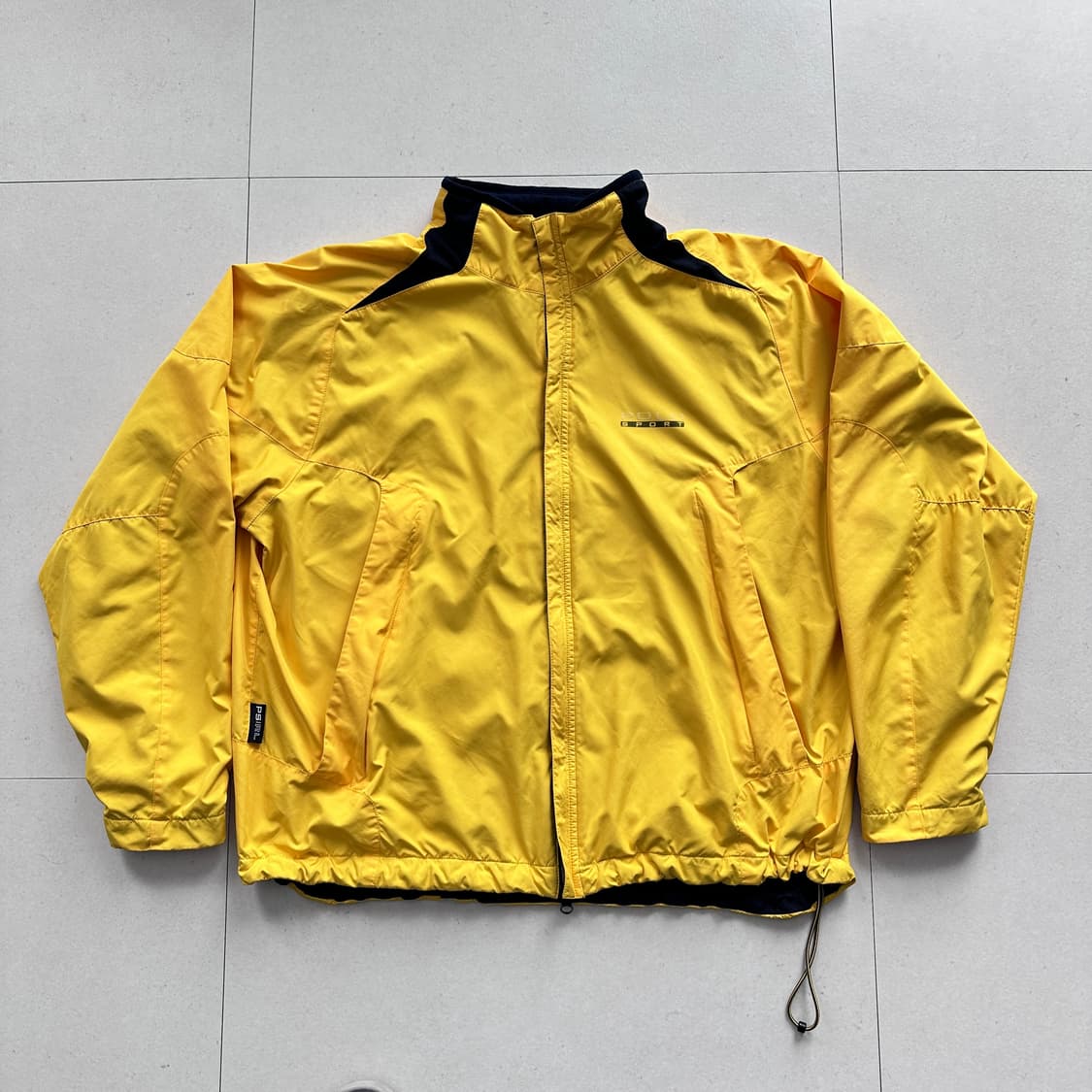 [XL] 90s 폴로스포츠 옐로우 윈드브레이커 바람막이 상품이미지1