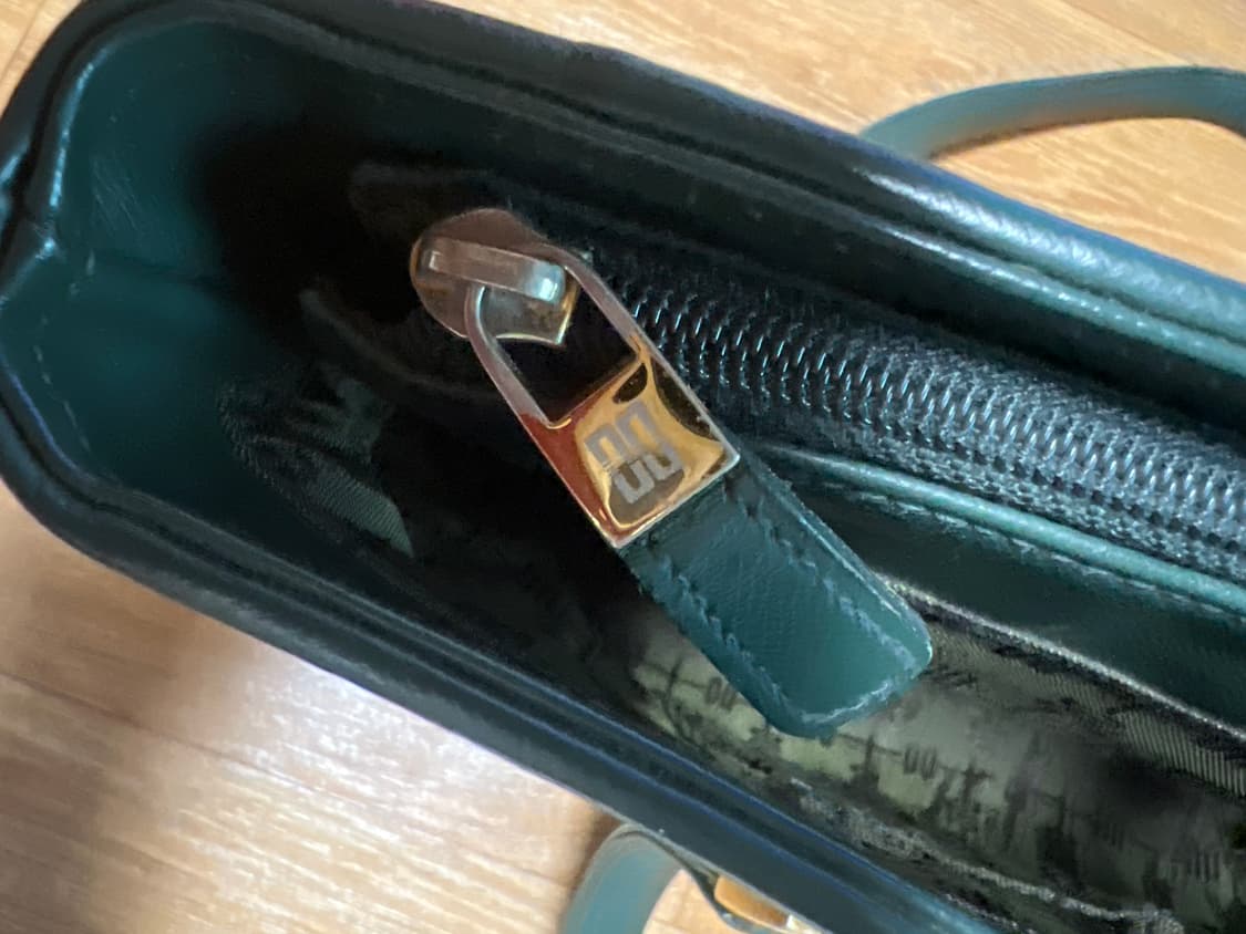 닥스 그린 체크 숄더백 상품이미지8