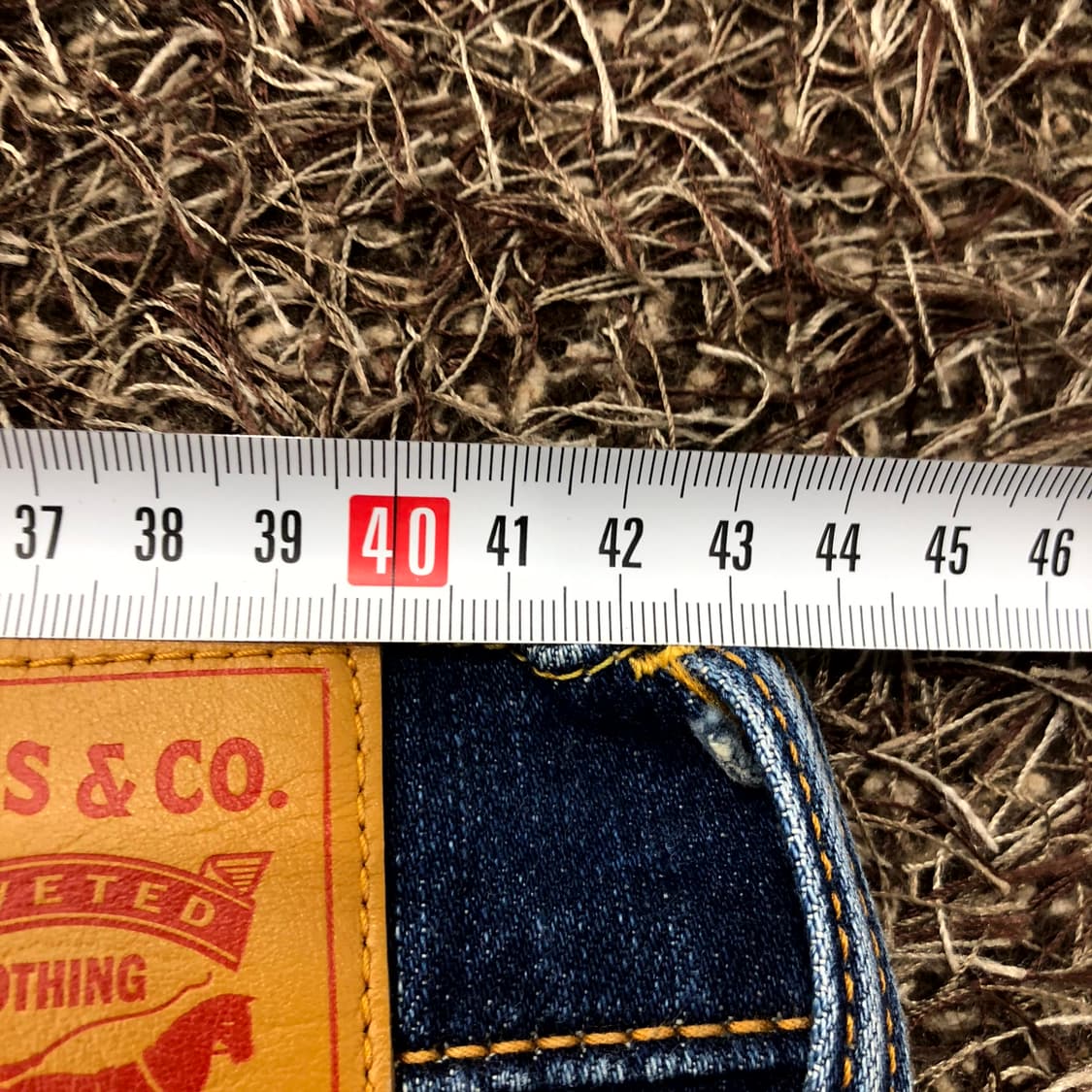 34 리바이스 재팬 502 워싱 데님 팬츠 상품이미지7