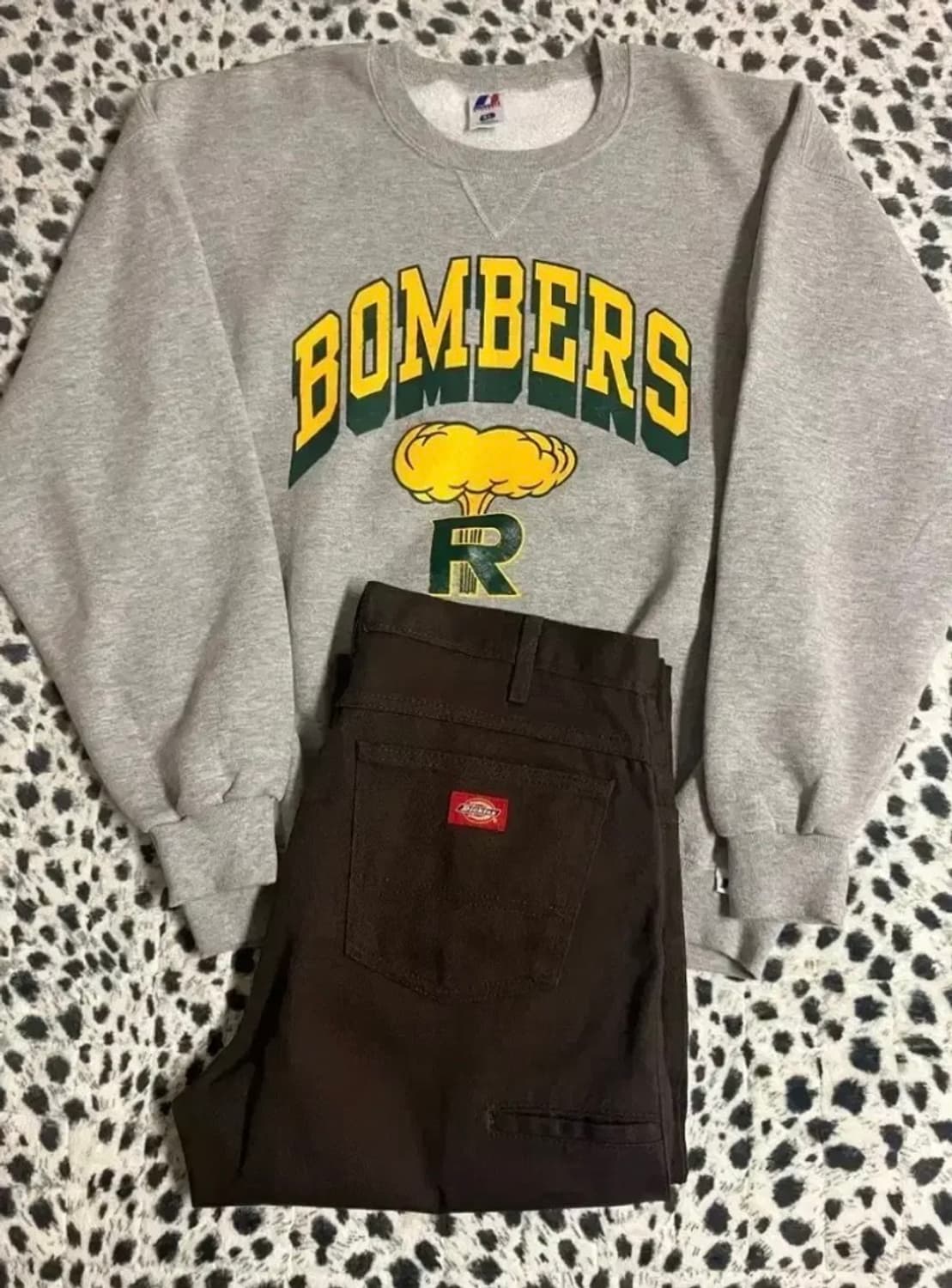 빈티지 00s 러셀 애슬레틱 53/47 그레이 스웻셔츠 XL 105 상품이미지1