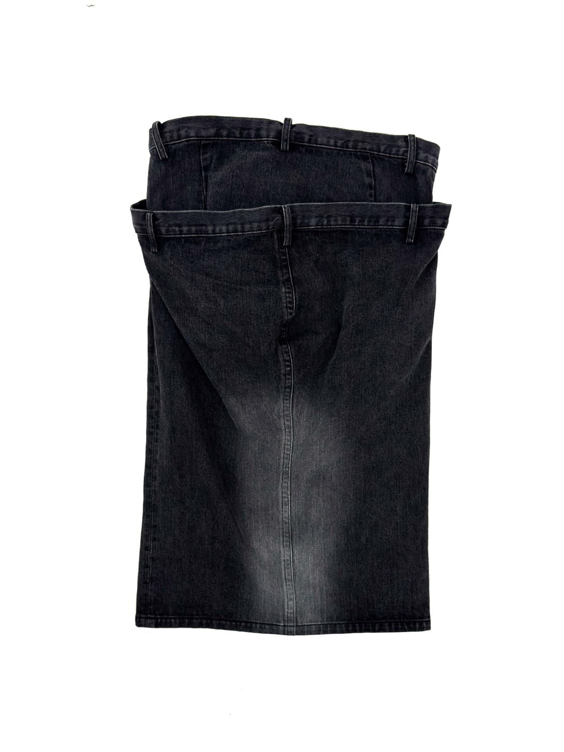 LIMI feu Layered Waist Denim Skirt/ M 상품이미지2