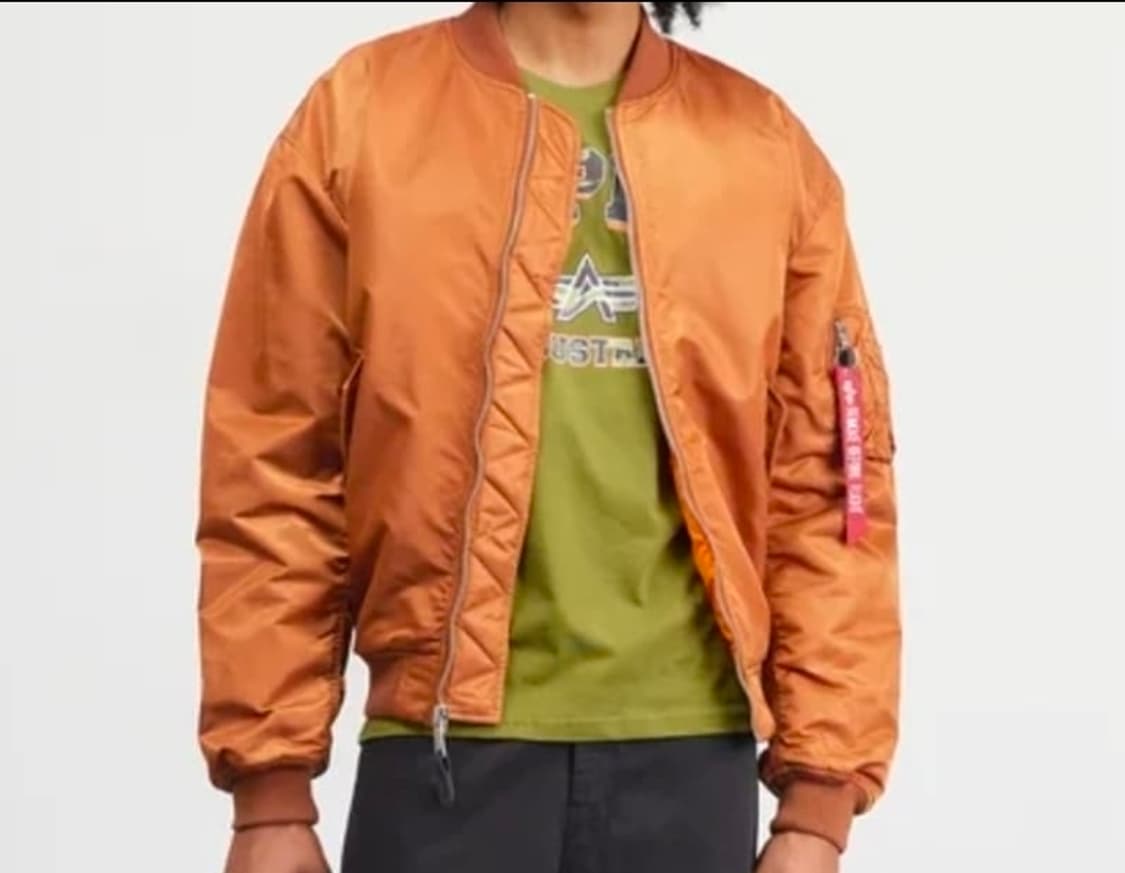 알파인더스트리MA-1 봄버 자켓 헤이즈l 브라운 451815 상품이미지1