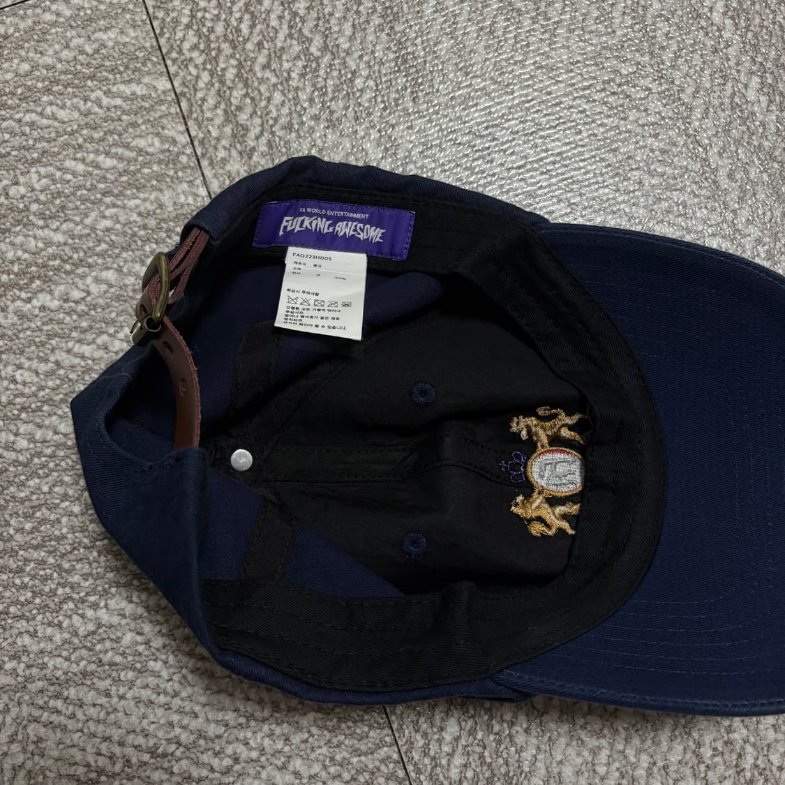 [OS] 퍼킹어썸 CORE CREST STRAPBACK 모자 캡 상품이미지2