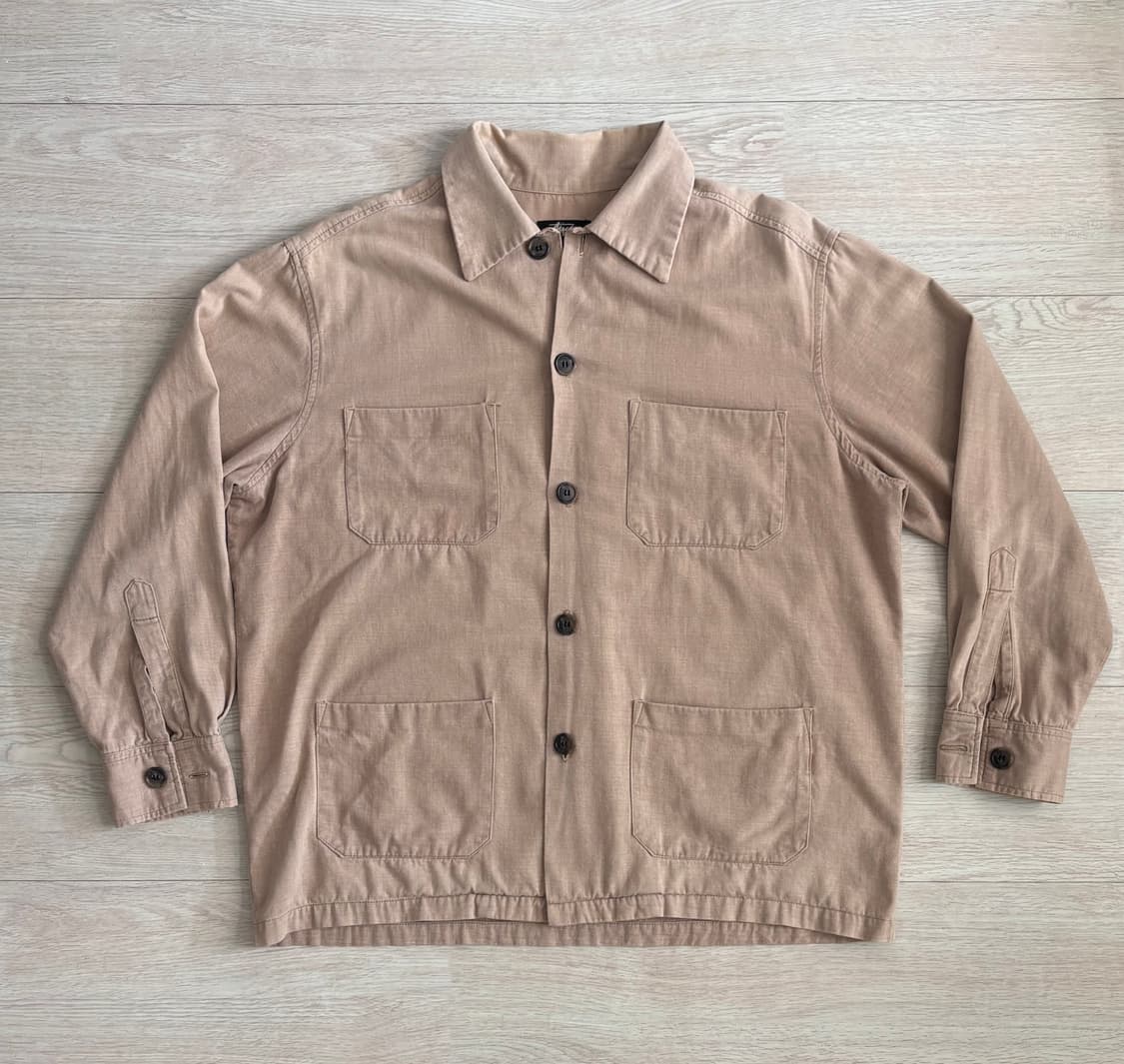 1980s 스투시 워크 셔츠 자켓 상품이미지1