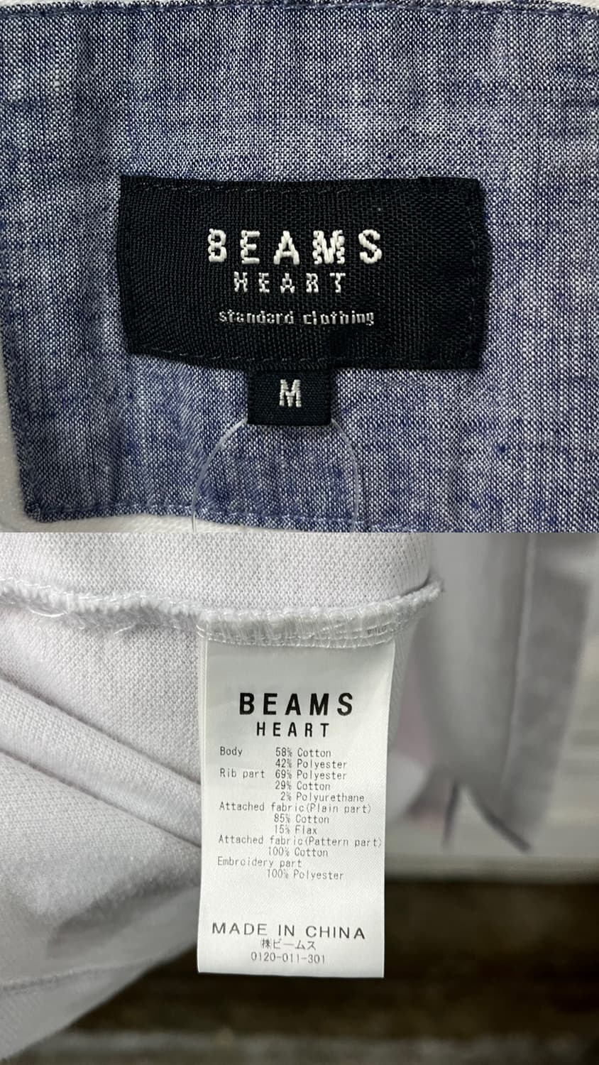 Beams Heart pk tee 상품이미지10