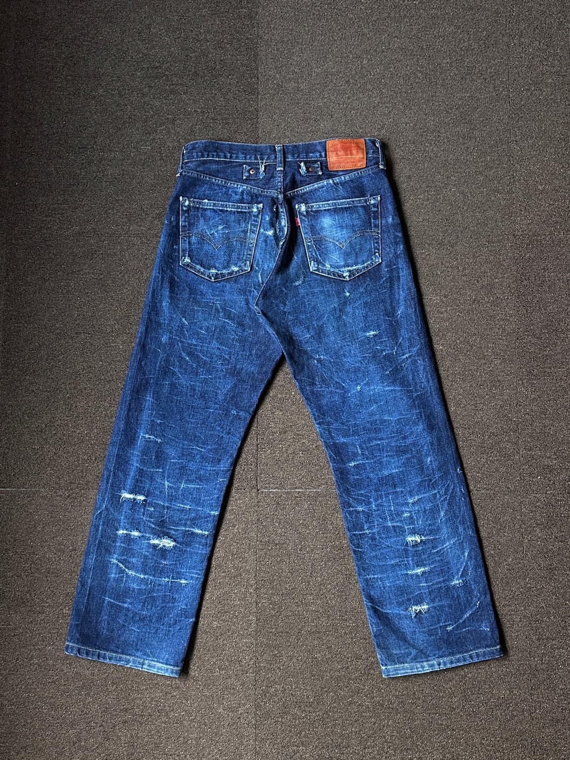 90’s Levi’s 702 대미지 디스트레스 와이드 진 상품이미지7