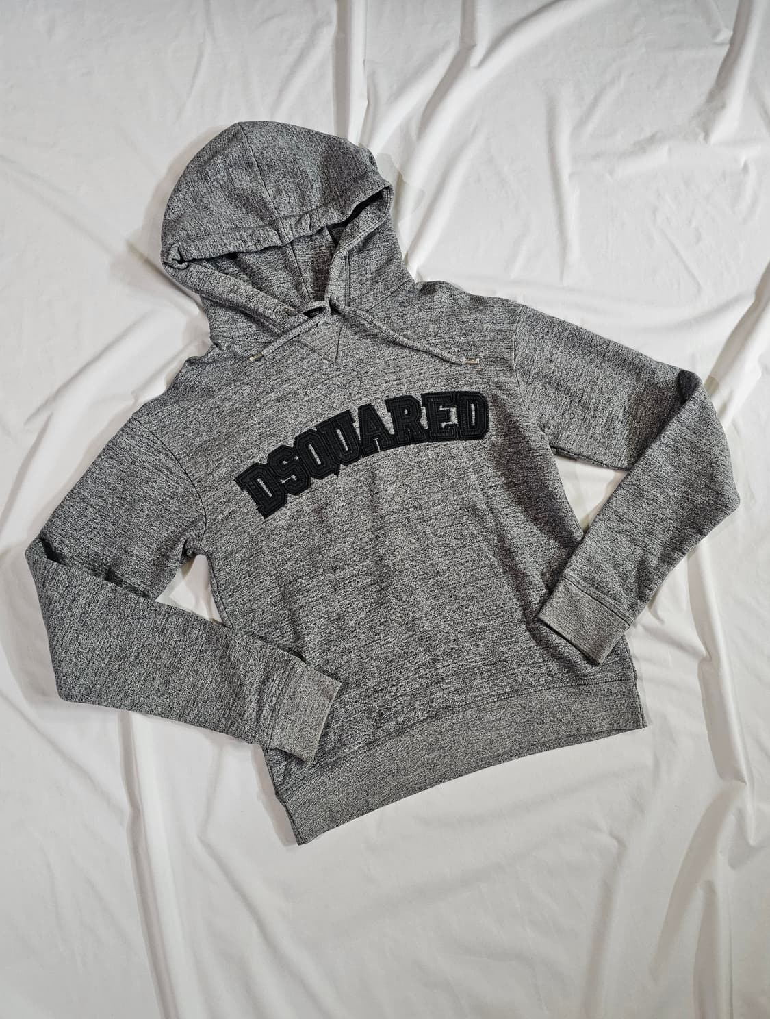[M] 디스퀘어드 슬림핏 로고 후드티 그레이 상품이미지1