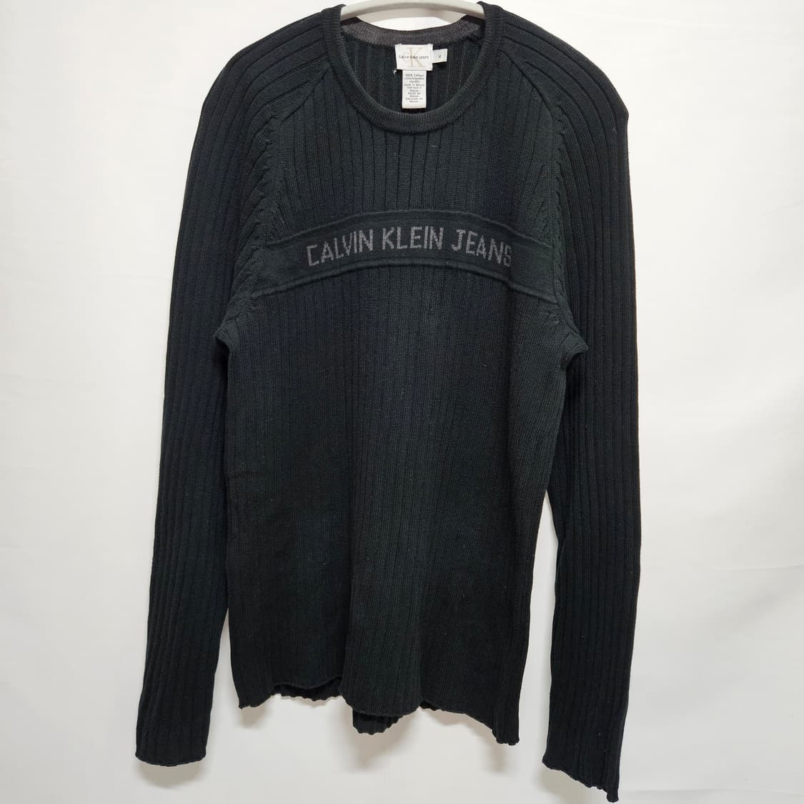 캘빈클라인 진스 골지 니트 M 상품이미지1