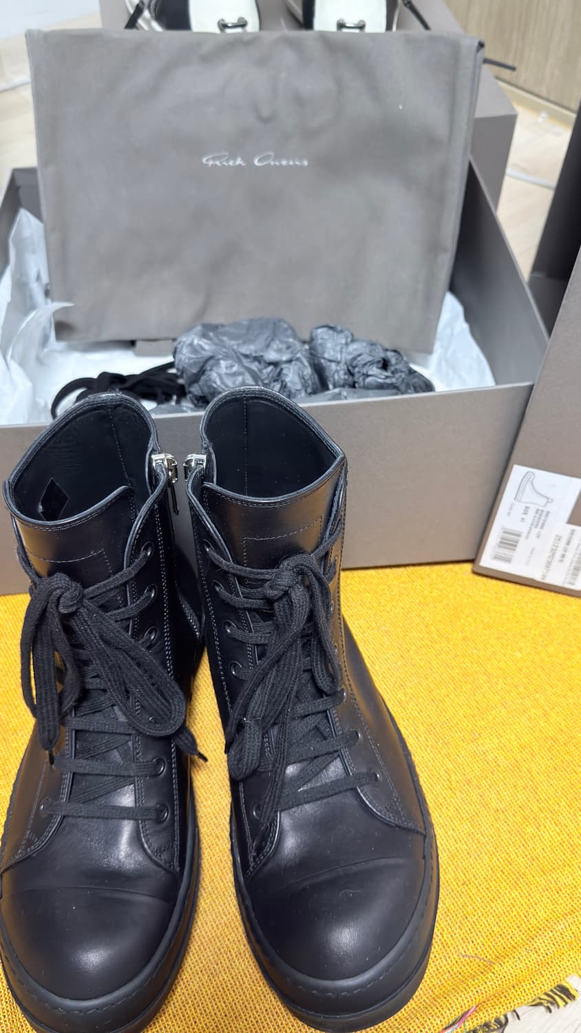 릭오웬스 할리우드 라몬즈 올블랙 41 상품이미지1