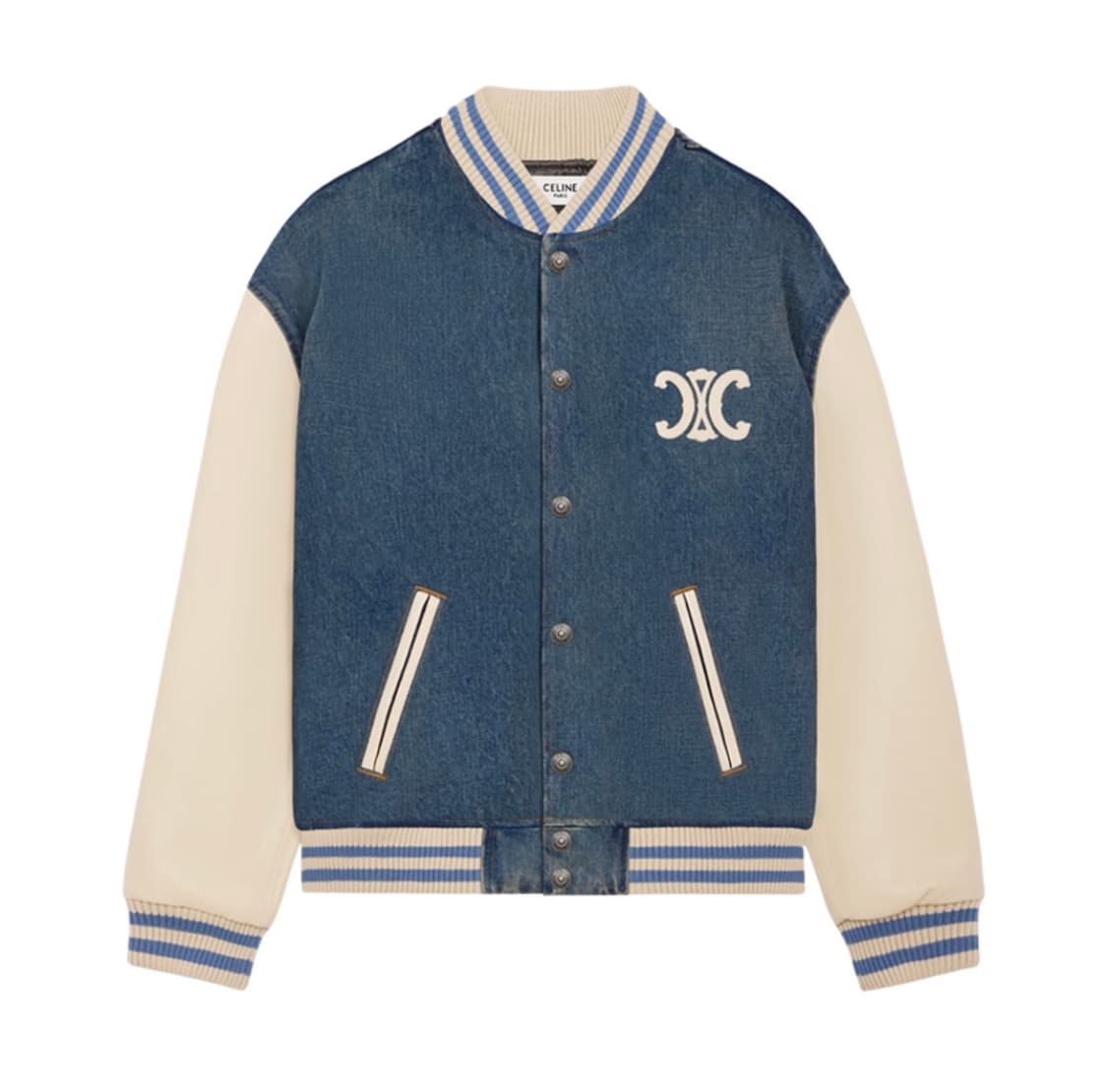 셀린느 바시티 데님 자켓 상품이미지1