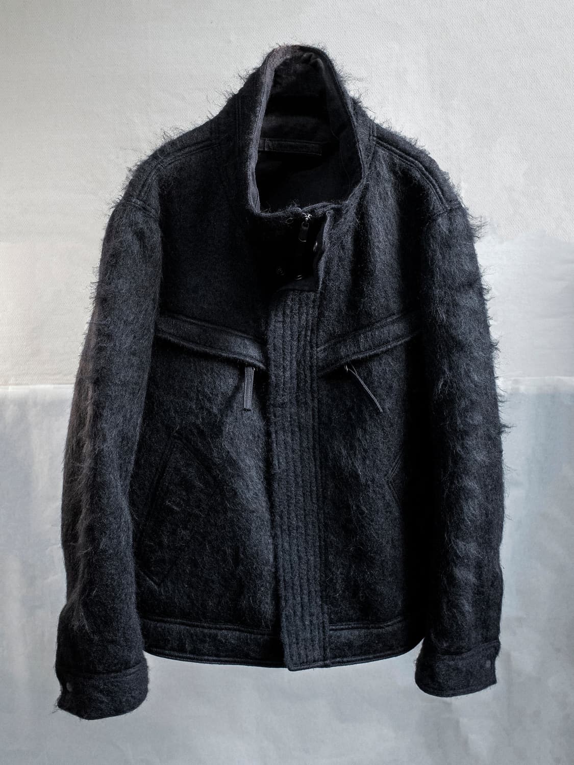 [M] Blackmerle Mohair Jacket / Black 상품이미지4