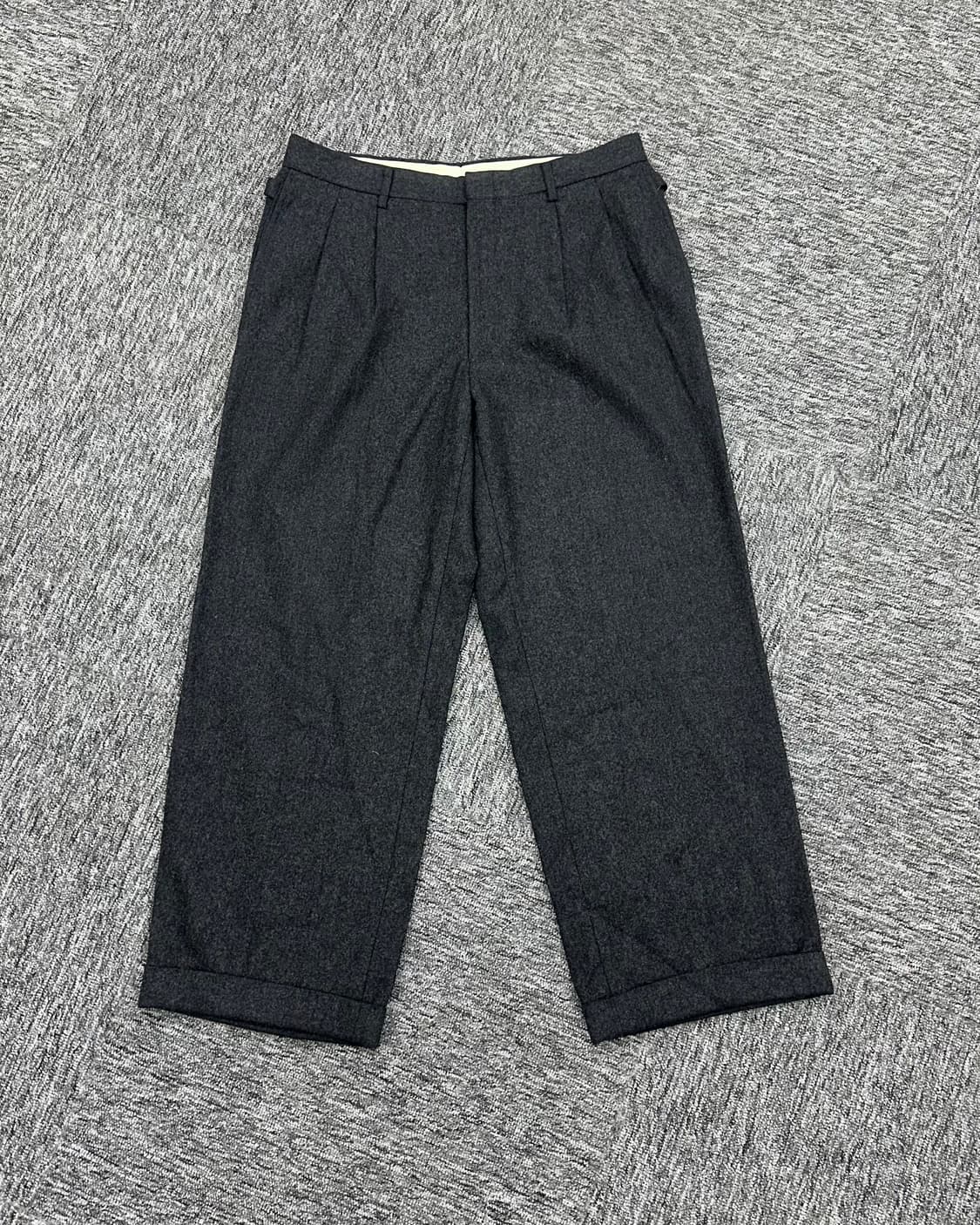 (허단42)90'S BARACUTA 울 와이드팬츠-M1252 상품이미지1