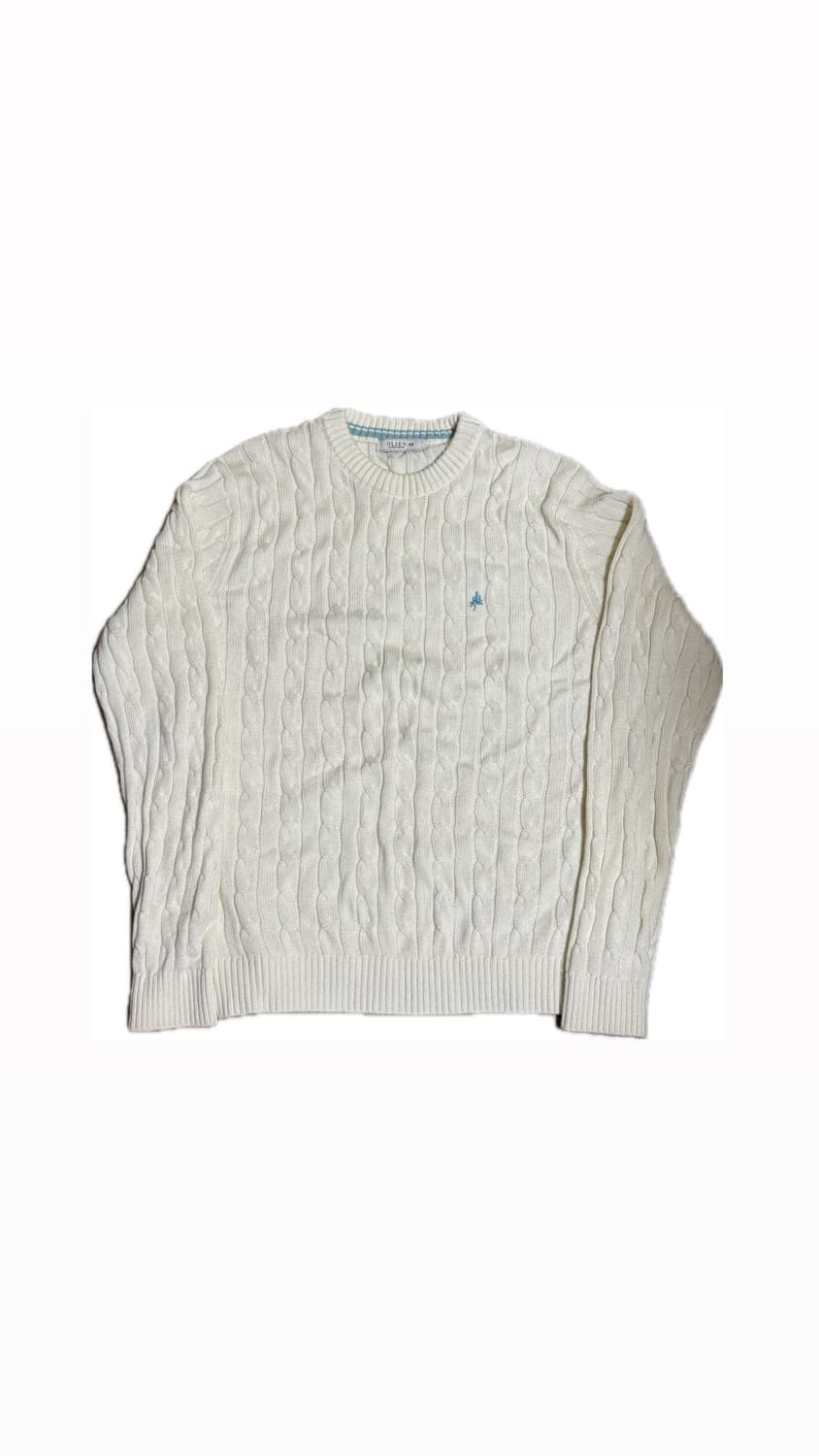 아이보리 꽈배기 니트  상품이미지1