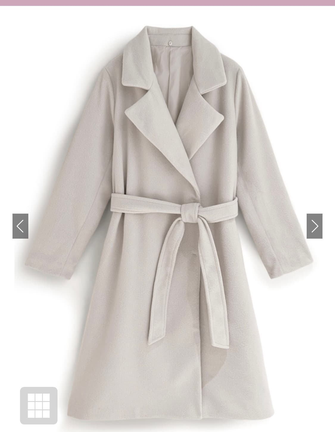 GRL 아이보리 퍼 코트 S 사이즈 (새상품) 상품이미지2