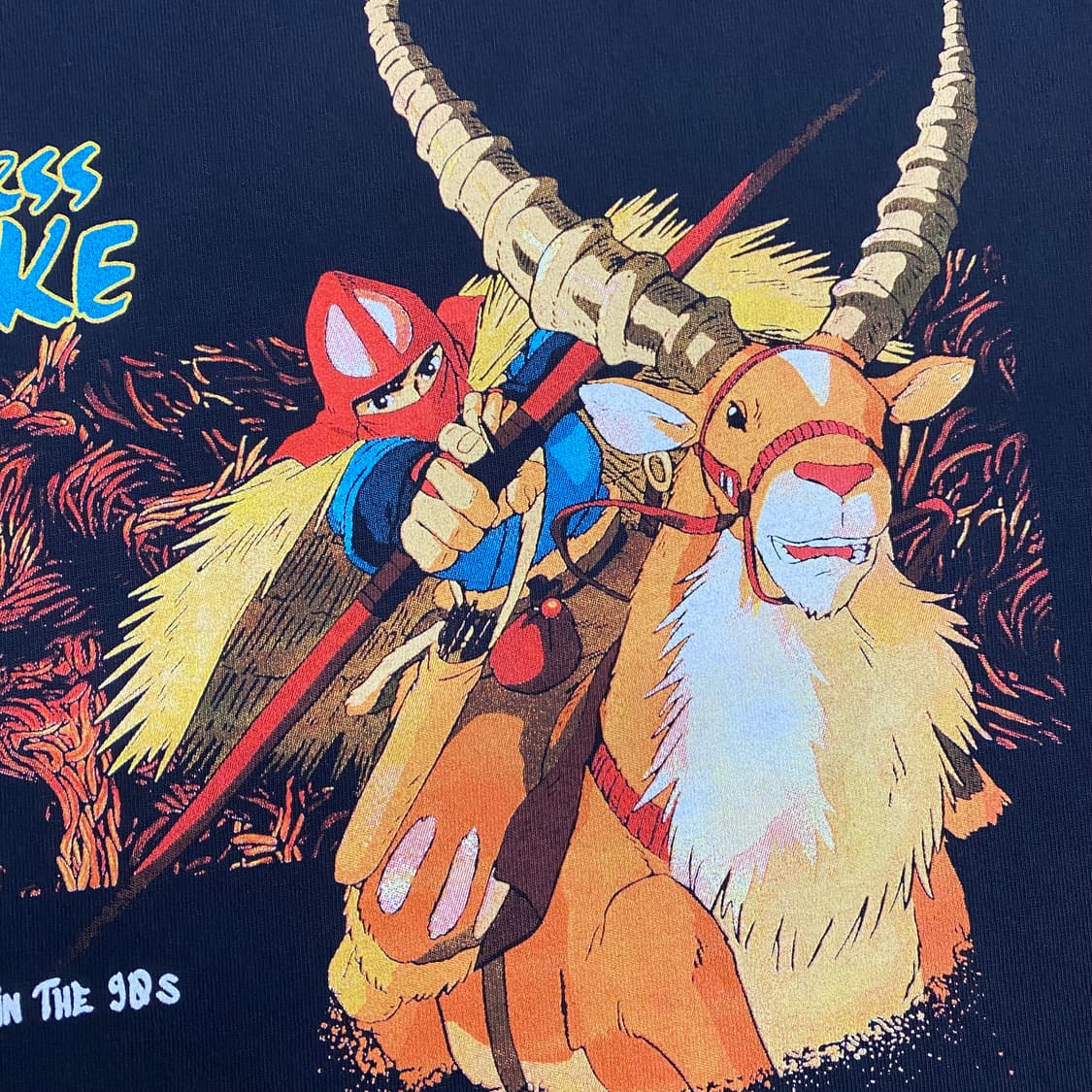 지브리 모노노케 부틀렉 애니메이션 티셔츠 상품이미지6