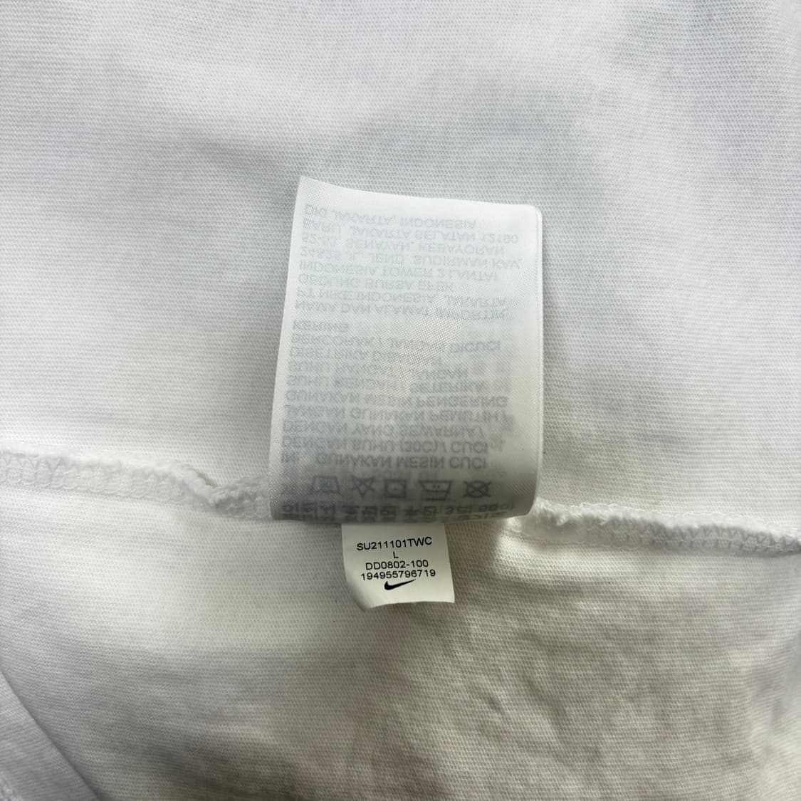 나이키 화이트 반팔티[2179] 상품이미지7