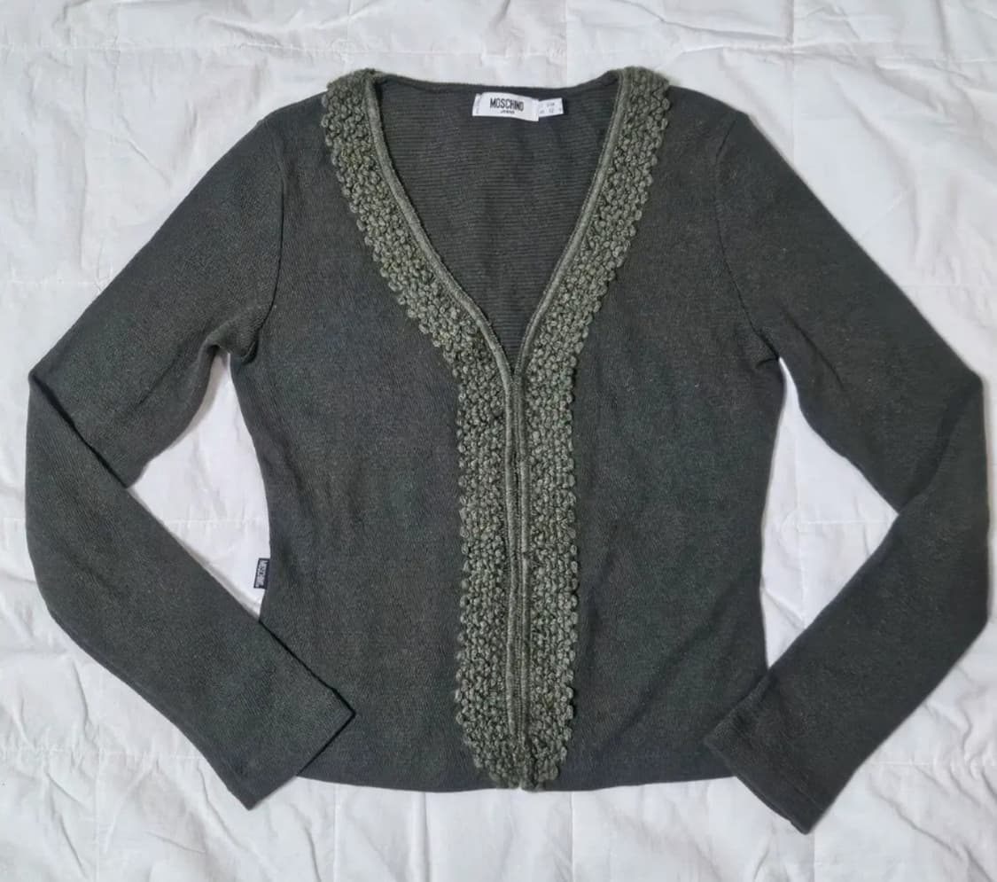 모스키노 진스 가디건(MADE IN ITALY) 상품이미지1