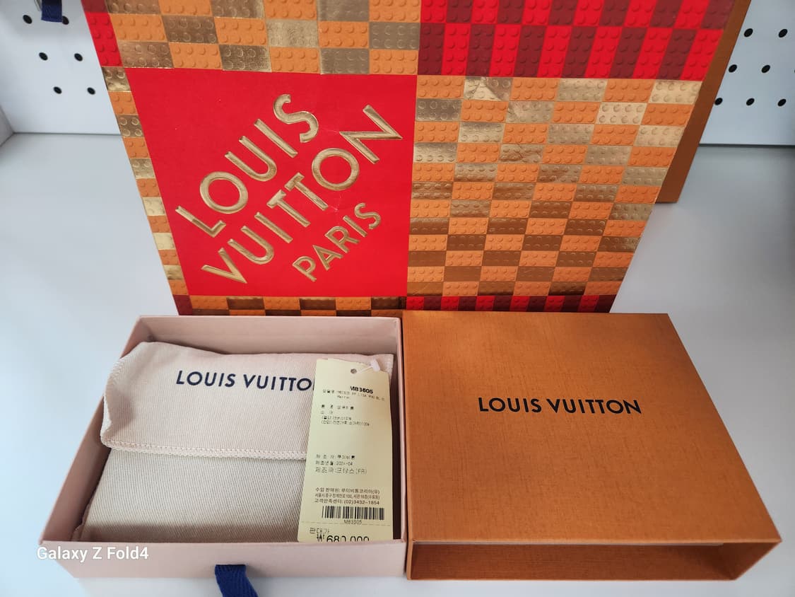 [N급]루이비통 리사월릿 반지갑 모노그램 풀박스 새상품 판매합니다 상품이미지7