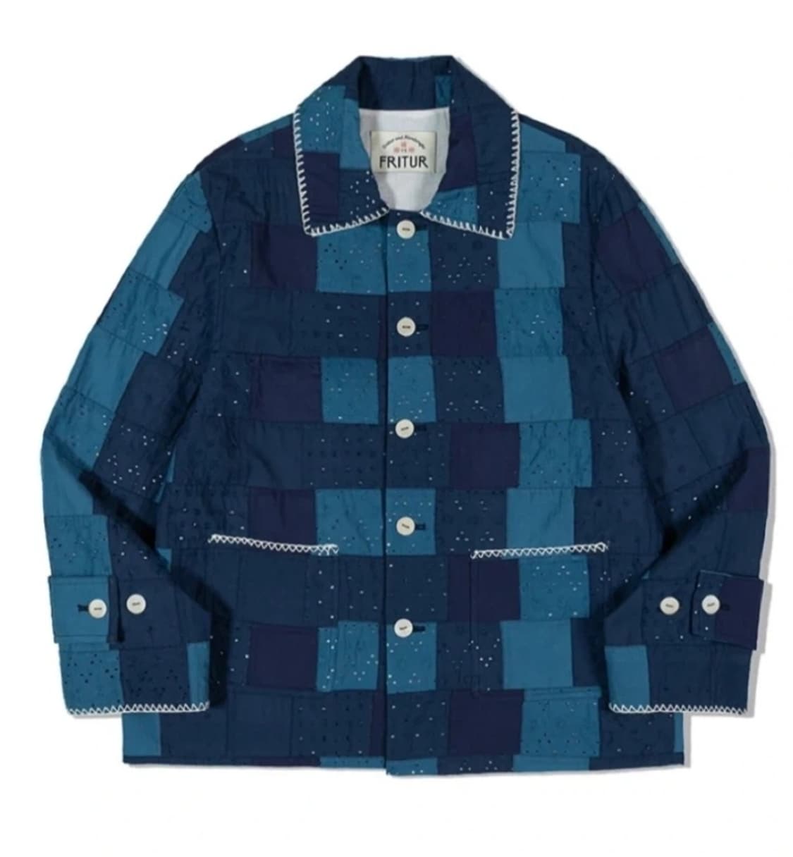 FRITUR 퀼트 패치워크 자켓 상품이미지1