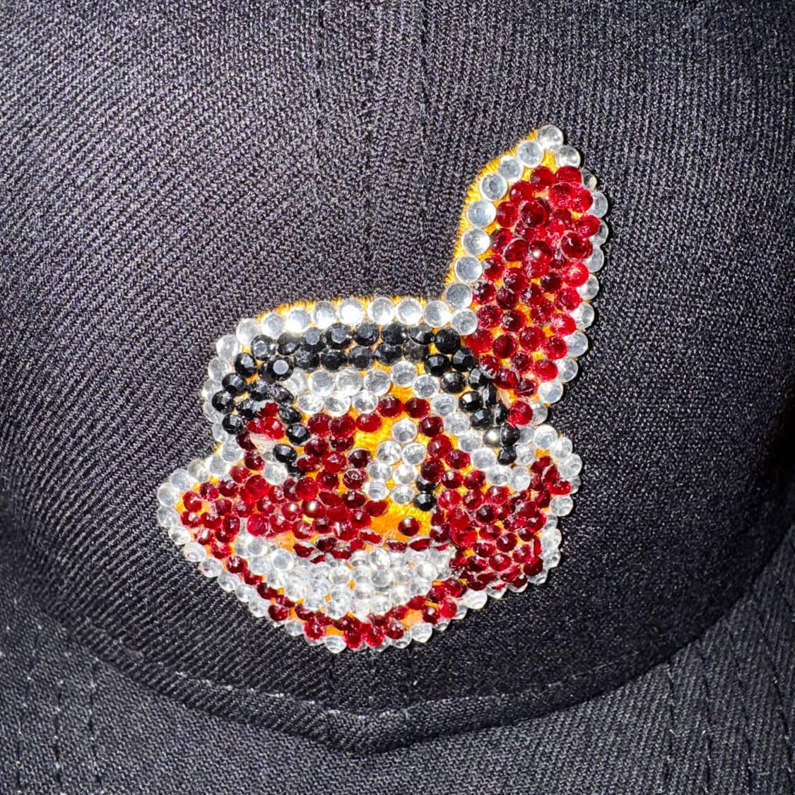 뉴에라 59fifty 클리브랜드 인디언스 큐빅 스터드 캡   상품이미지3