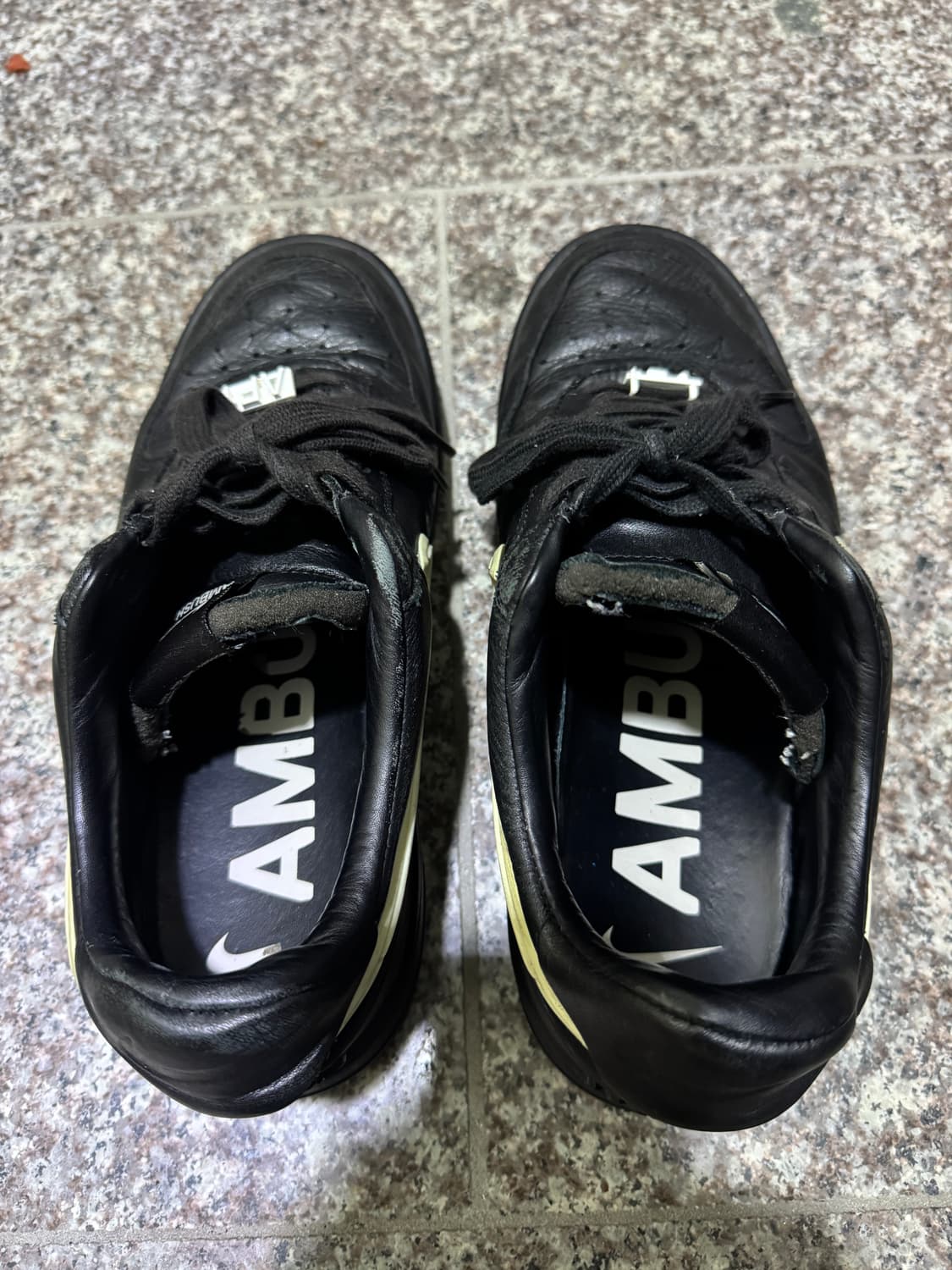 [270]나이키X엠부쉬 에어포스 블랙 상품이미지3