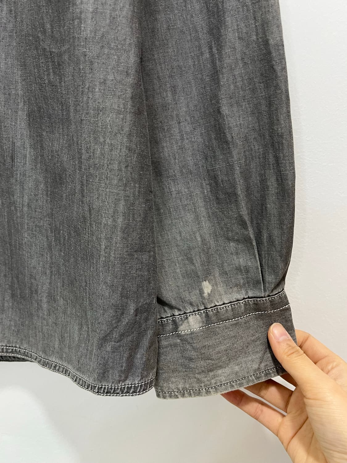 Drug store’s 미니 카고 포켓 돼지 패치 셔츠 상품이미지5