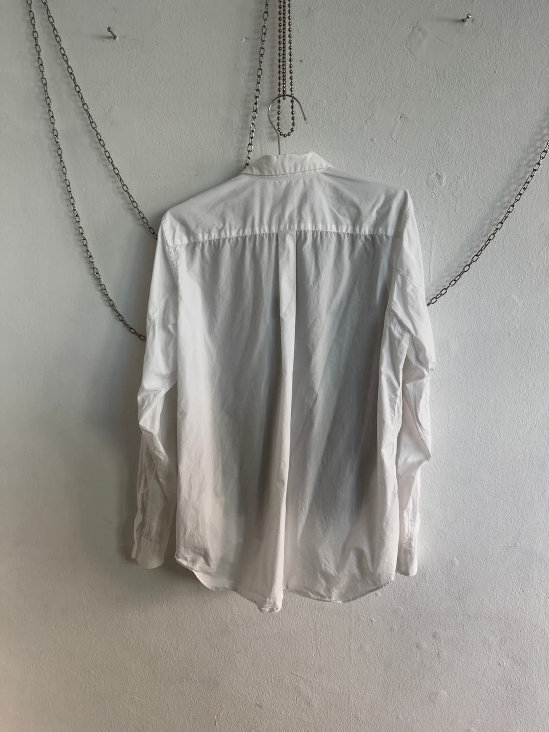 꼼데가르송 블랙 새틴패널 셔츠 상품이미지7