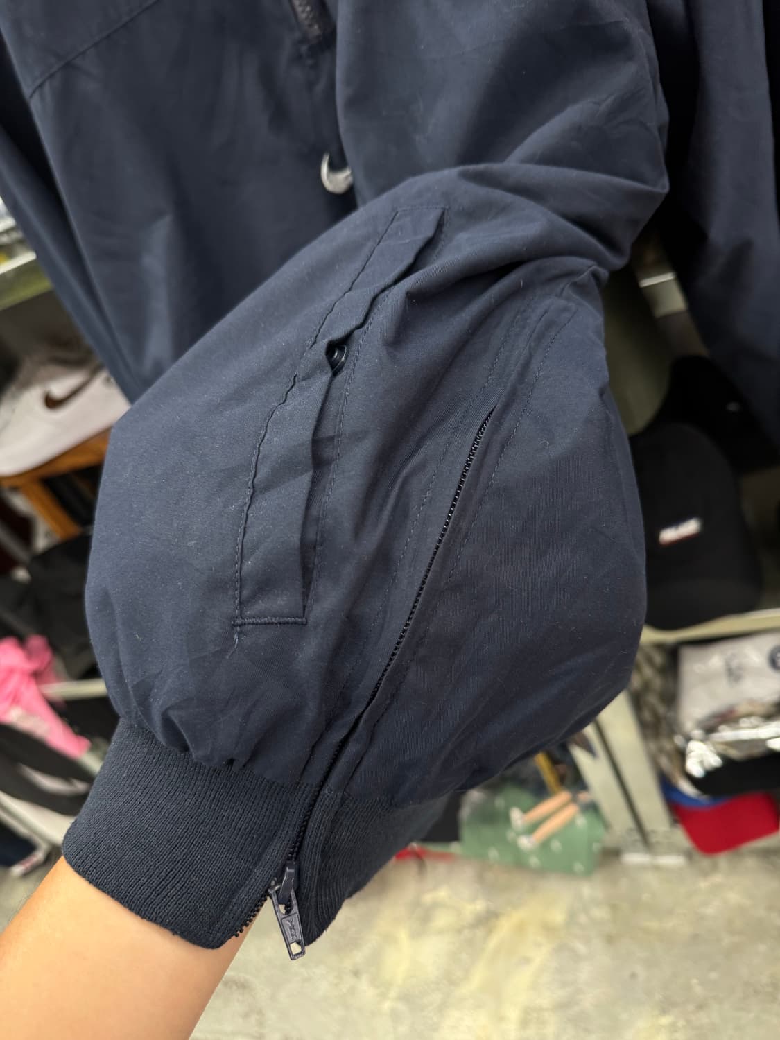 90년대 올드스쿨 나이키 아노락 반집업 상품이미지3