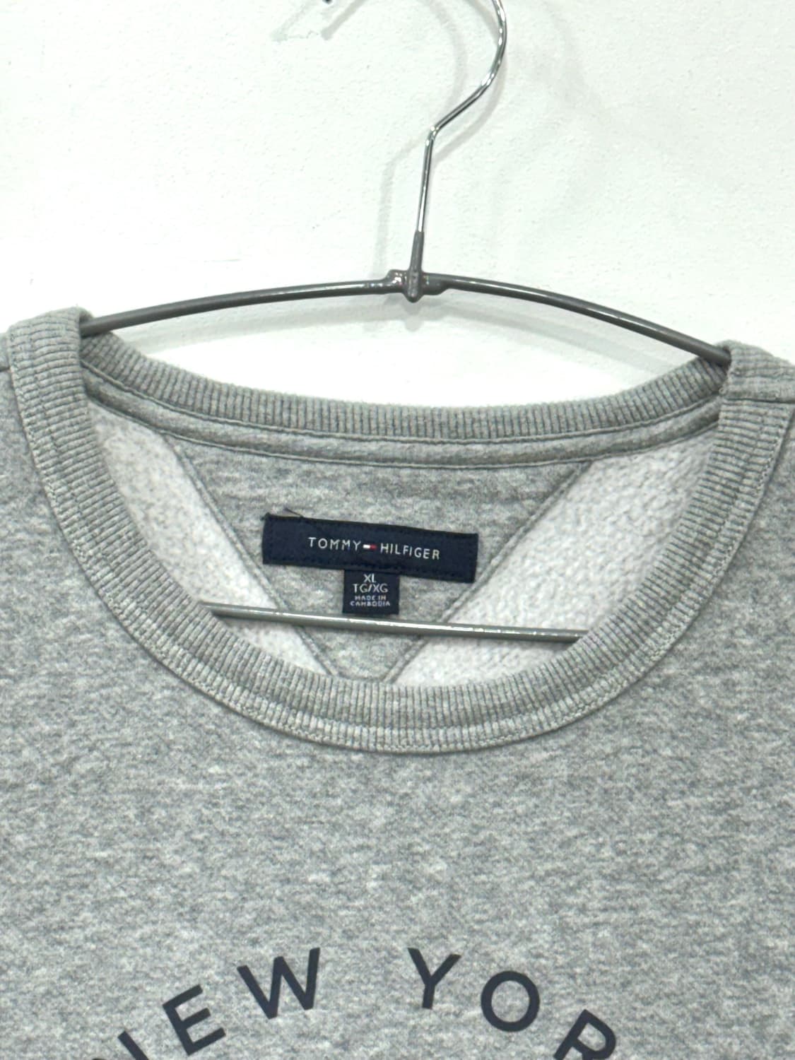 타미힐피거 스펠로고 스웻셔츠 XL 상품이미지6