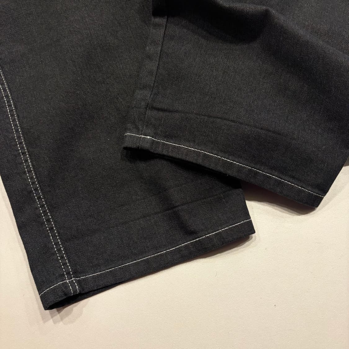 [M] 노앙 와이드 흑청 데님 와이드 팬츠 C391 상품이미지5