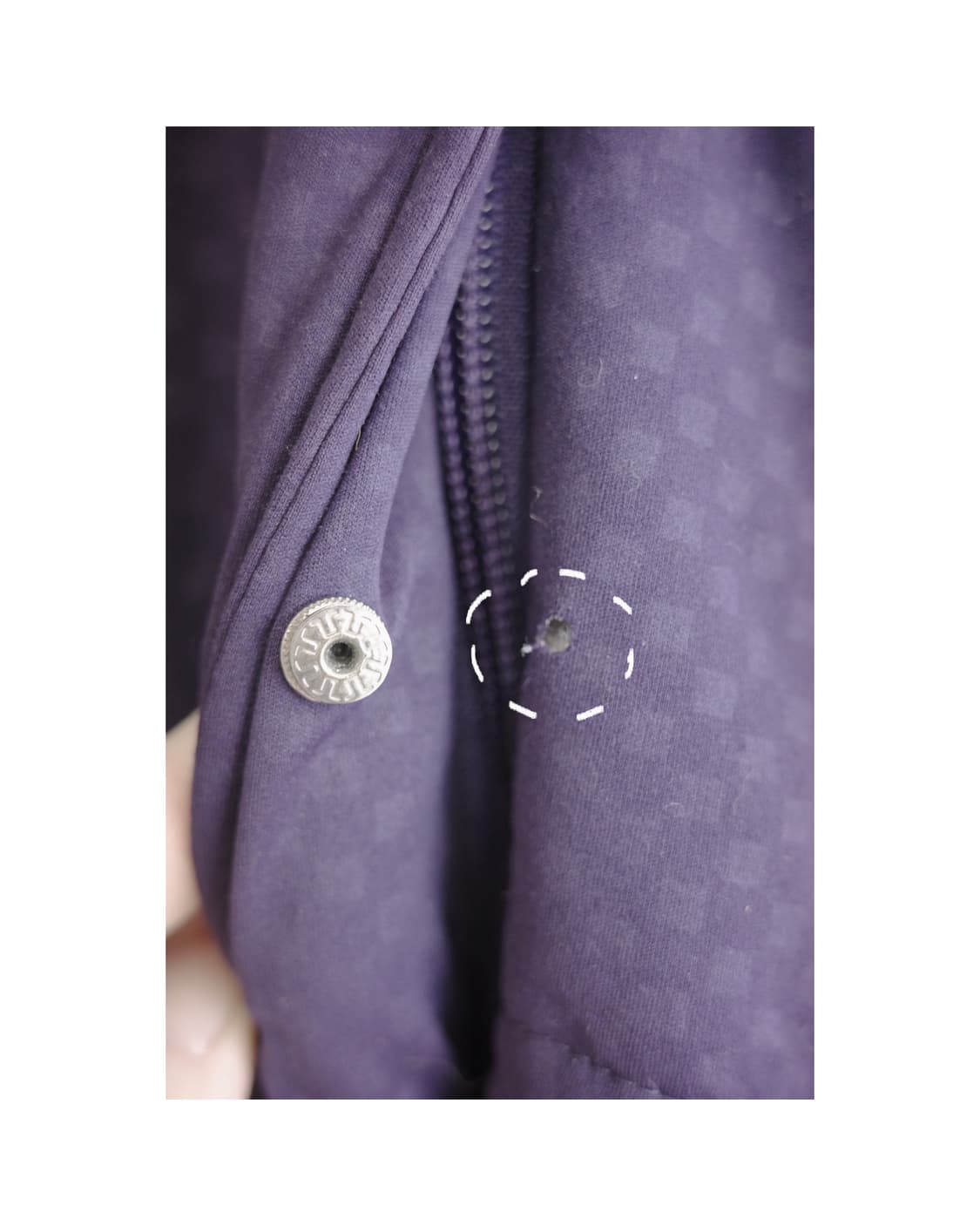 Purple shirring padding 상품이미지4