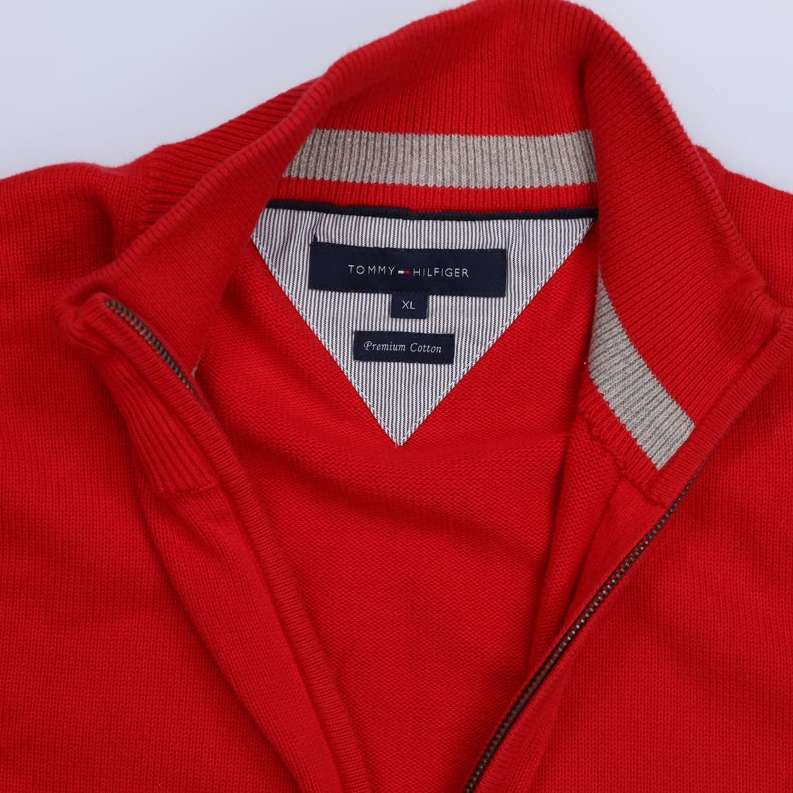 XL 타미힐피거 니트 집업 자켓 0210H1 상품이미지5